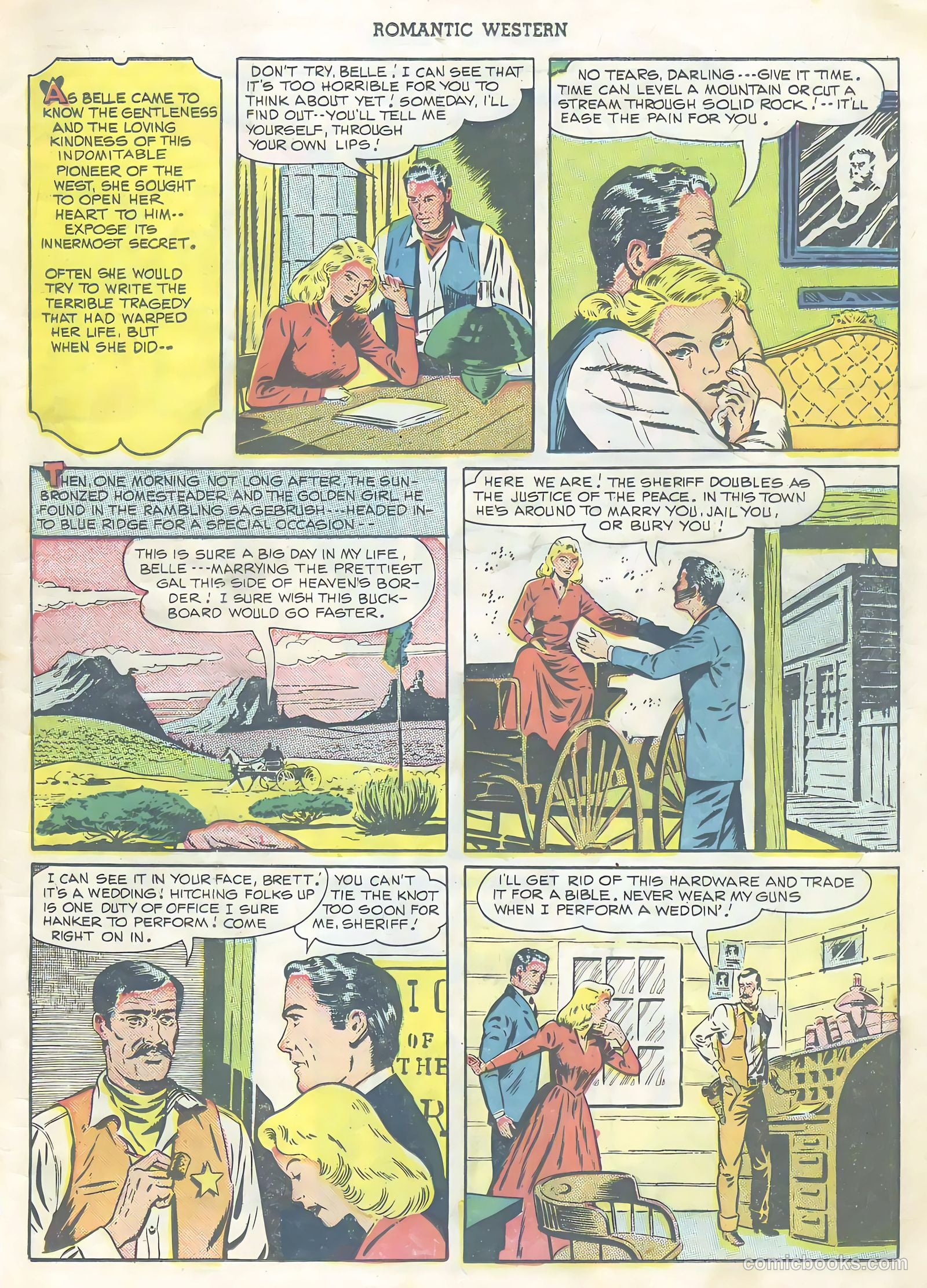 Romantic Western #3 (1950) — page 11 of 36