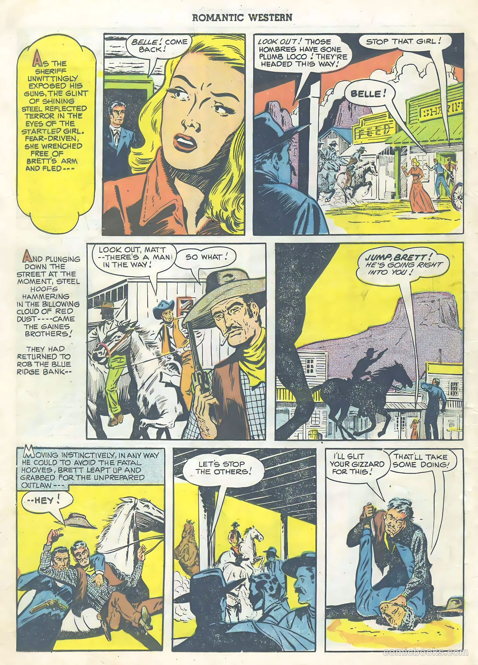 Romantic Western #3 (1950) — page 12 of 36