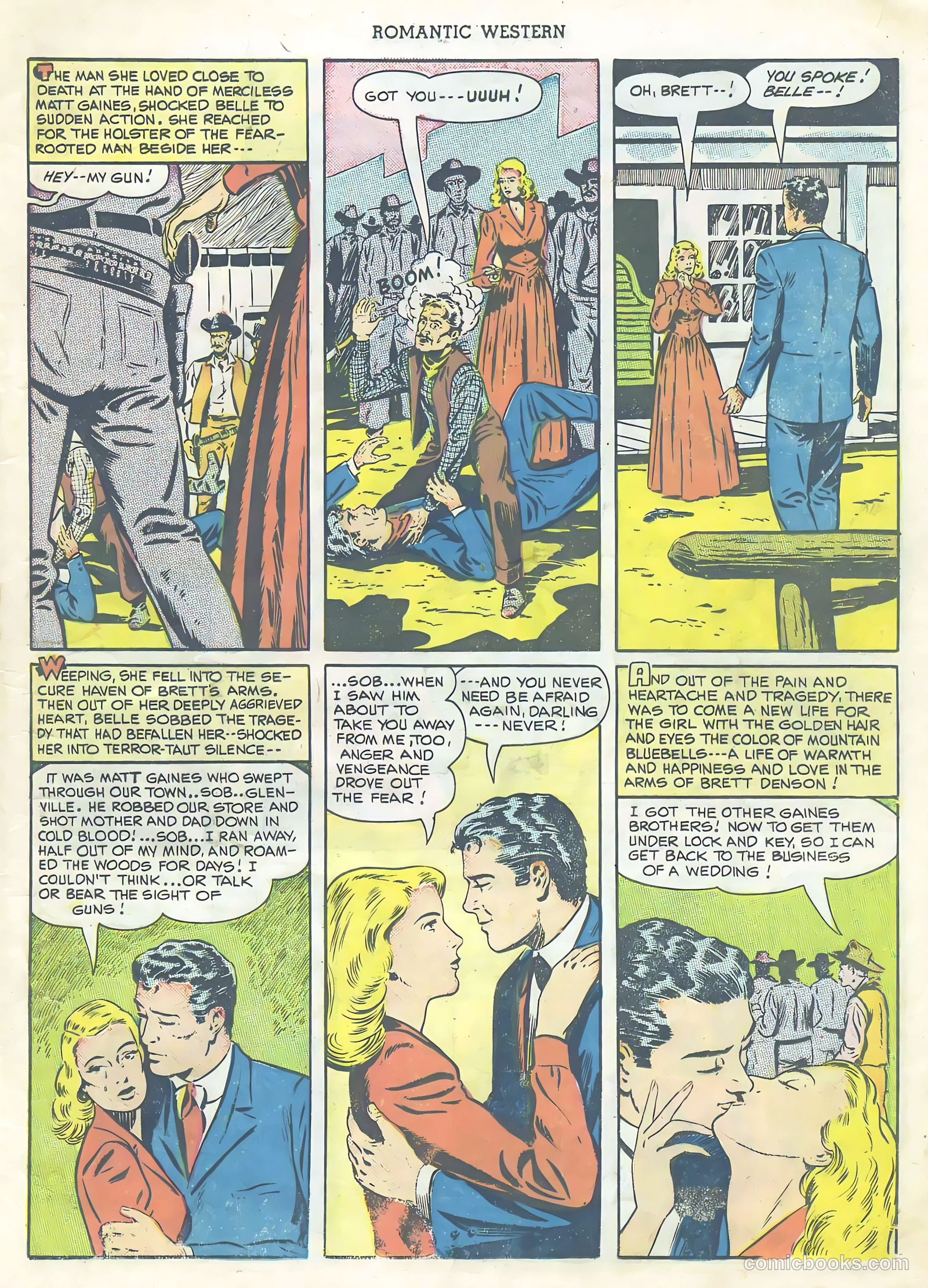 Romantic Western #3 (1950) — page 13 of 36