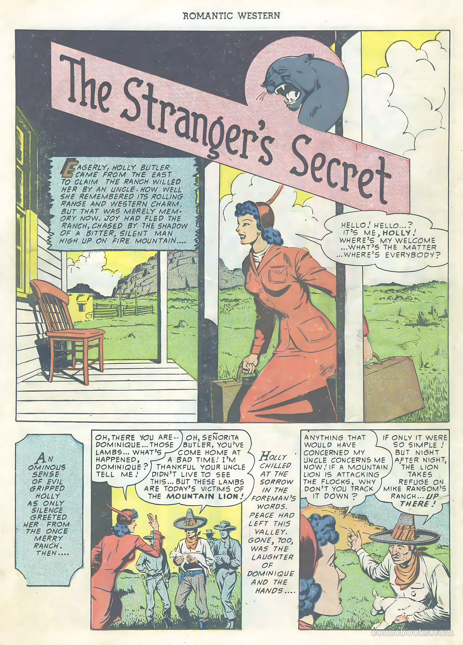 Romantic Western #3 (1950) — page 14 of 36