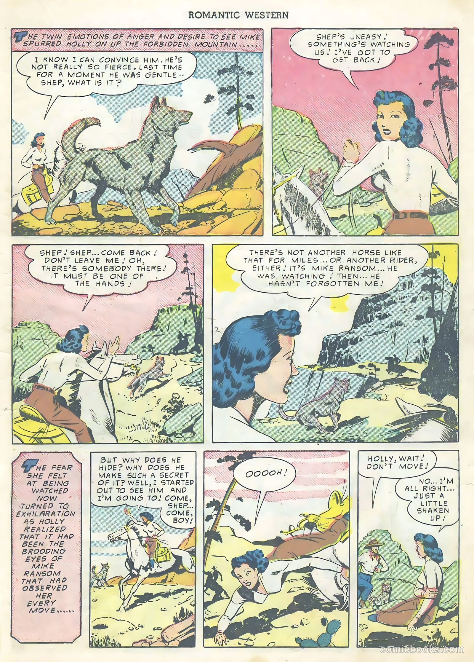 Romantic Western #3 (1950) — page 17 of 36