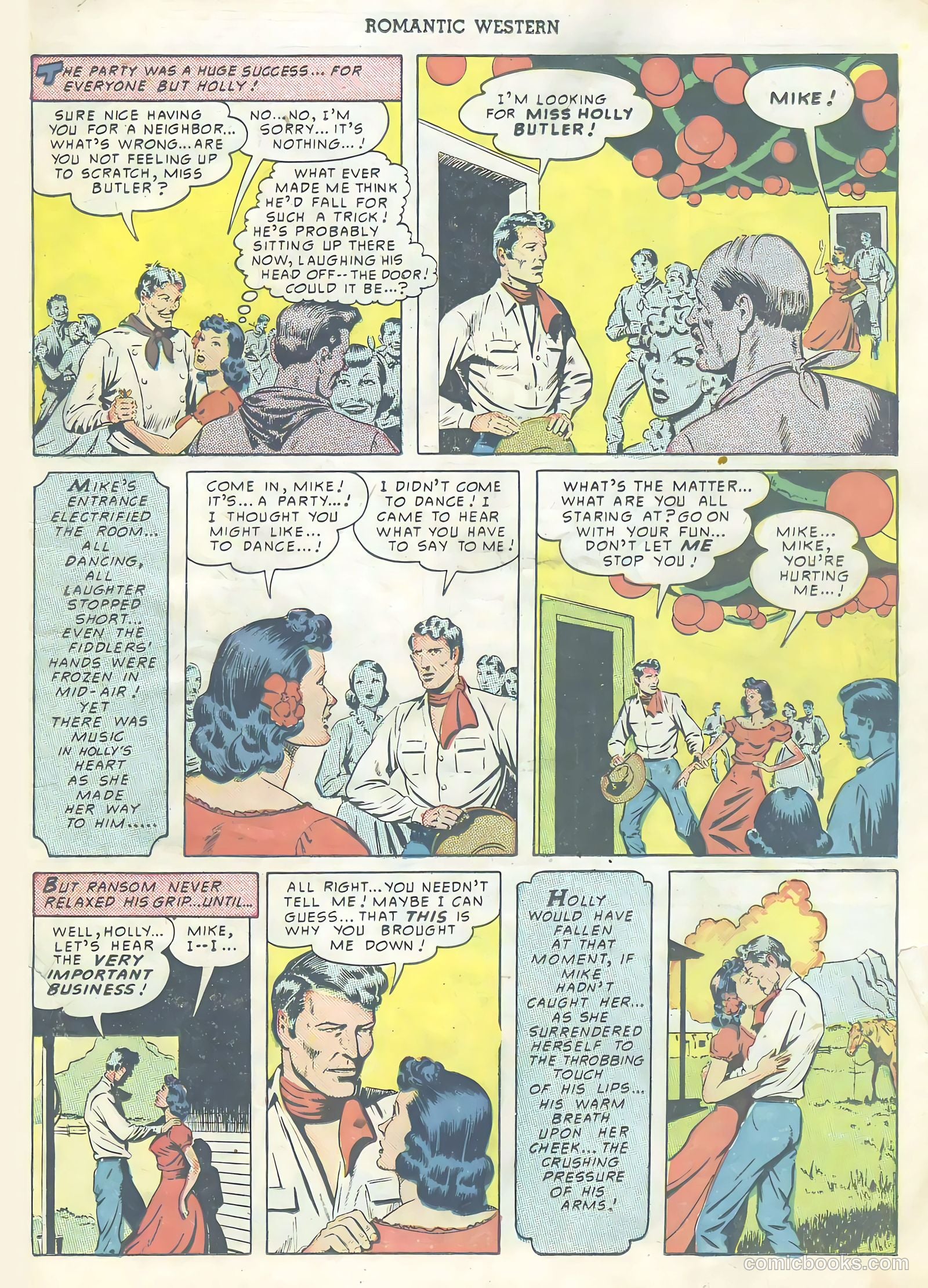 Romantic Western #3 (1950) — page 19 of 36
