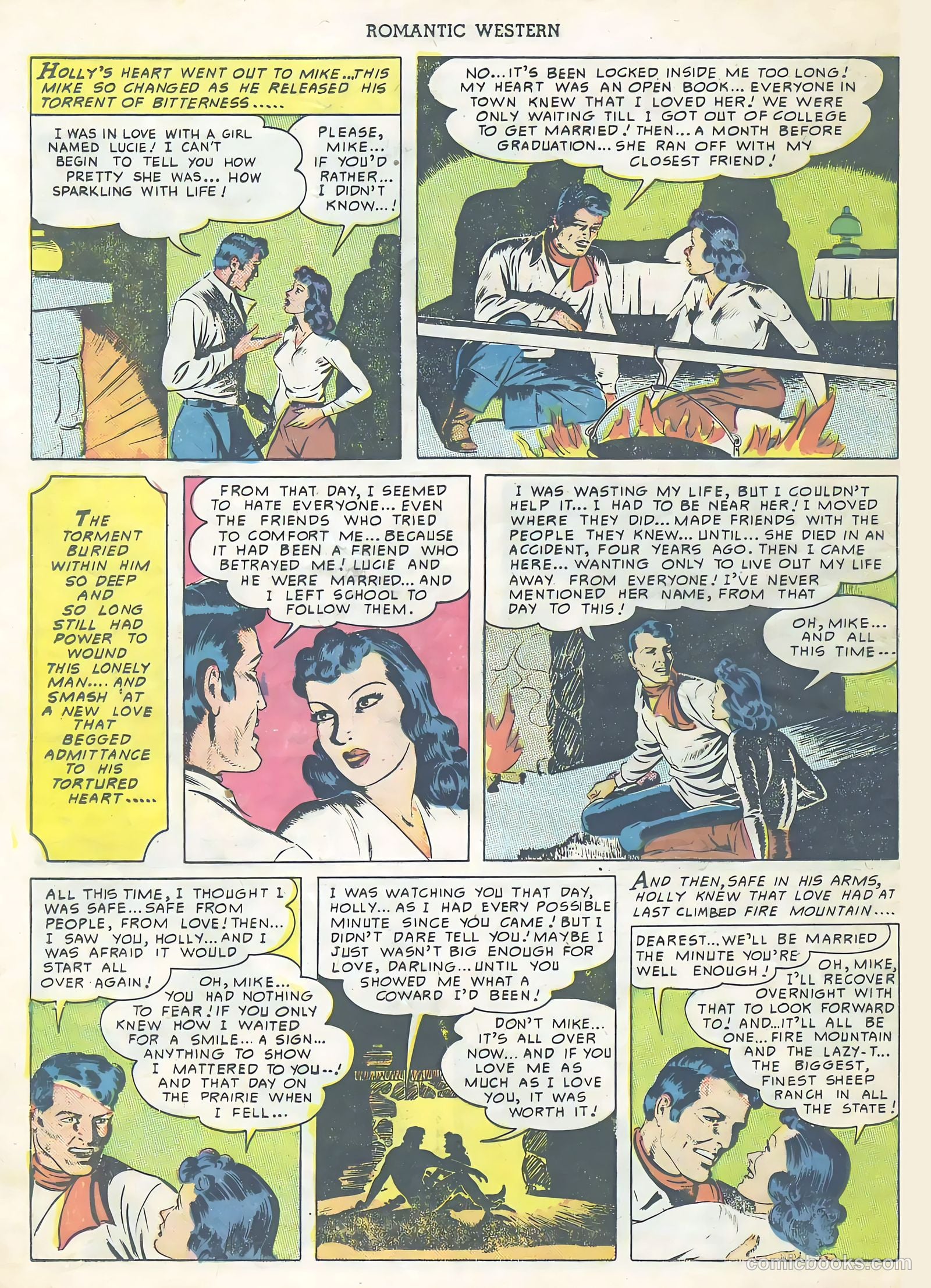 Romantic Western #3 (1950) — page 24 of 36