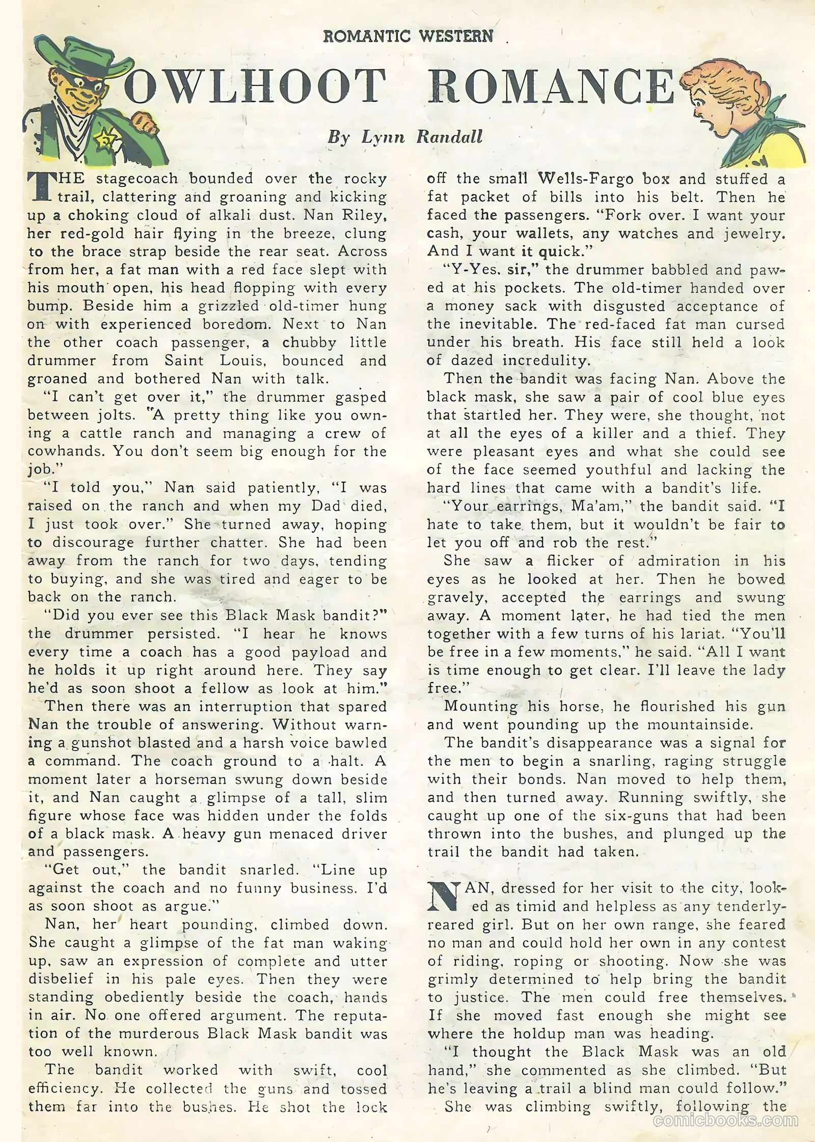 Romantic Western #3 (1950) — page 25 of 36