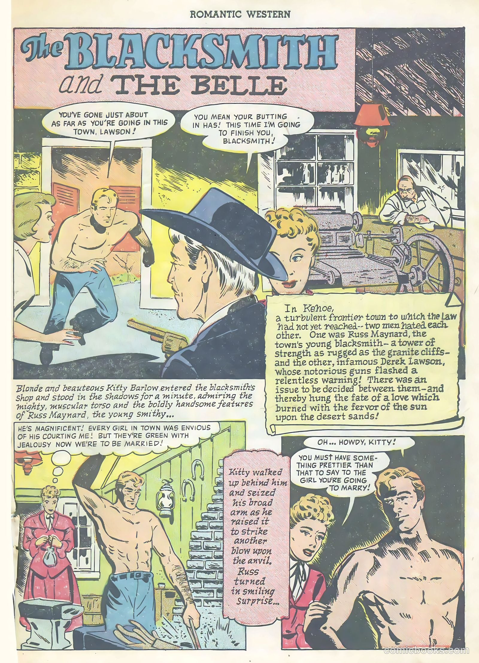 Romantic Western #3 (1950) — page 27 of 36