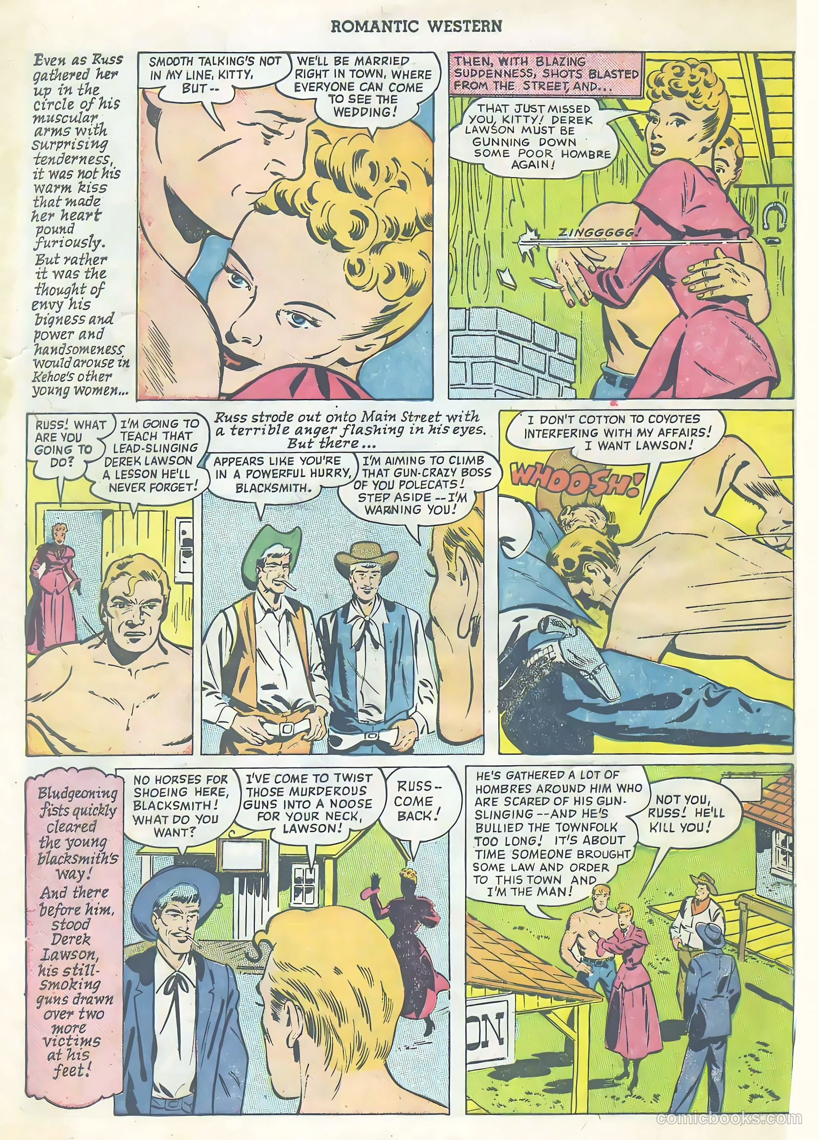 Romantic Western #3 (1950) — page 28 of 36