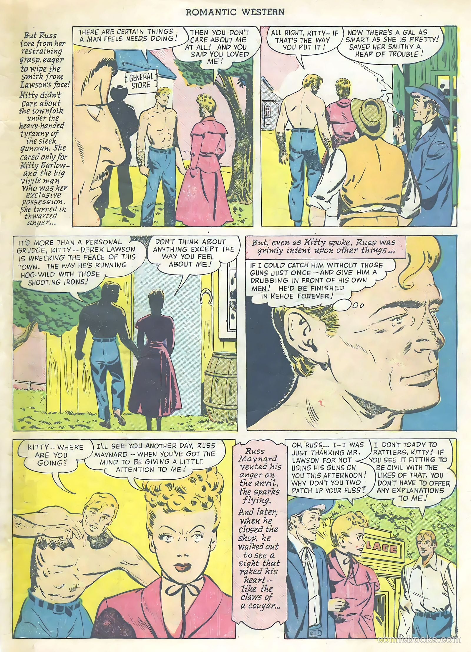 Romantic Western #3 (1950) — page 29 of 36