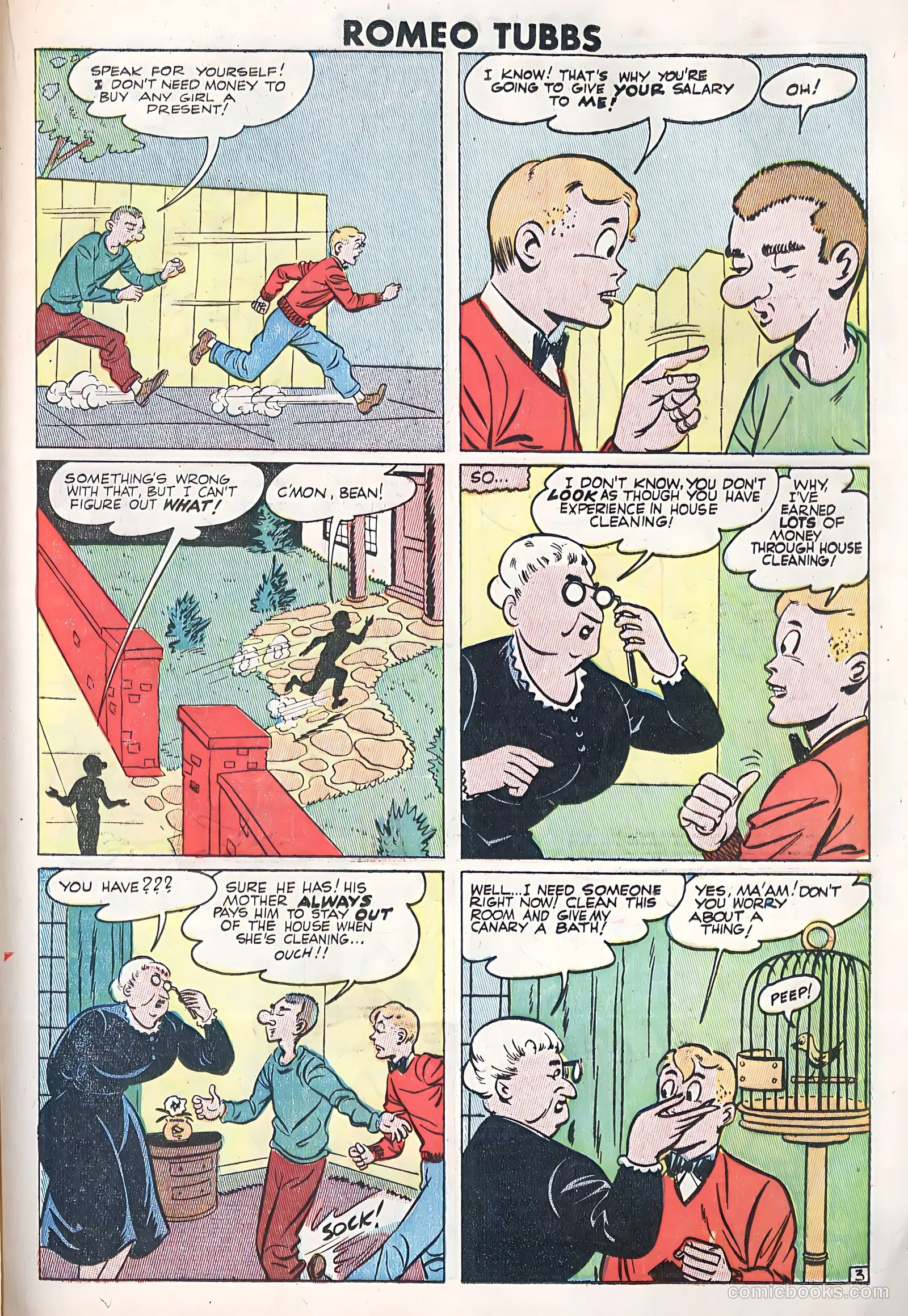 Romeo #26 (1950) — page 21 of 36