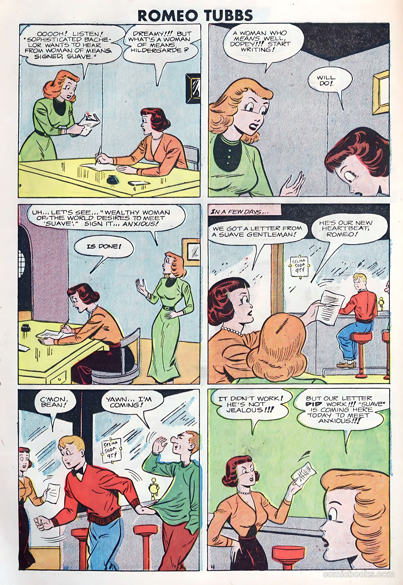 Romeo #26 (1950) — page 30 of 36