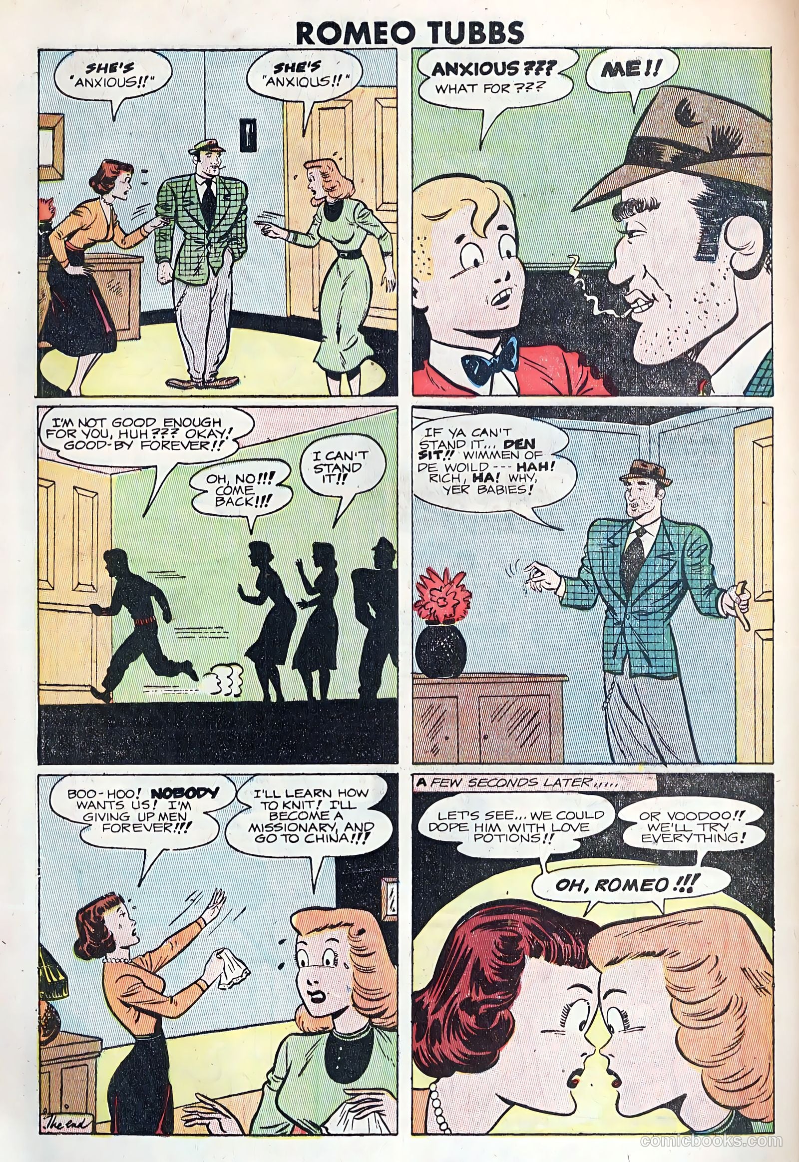 Romeo #26 (1950) — page 32 of 36