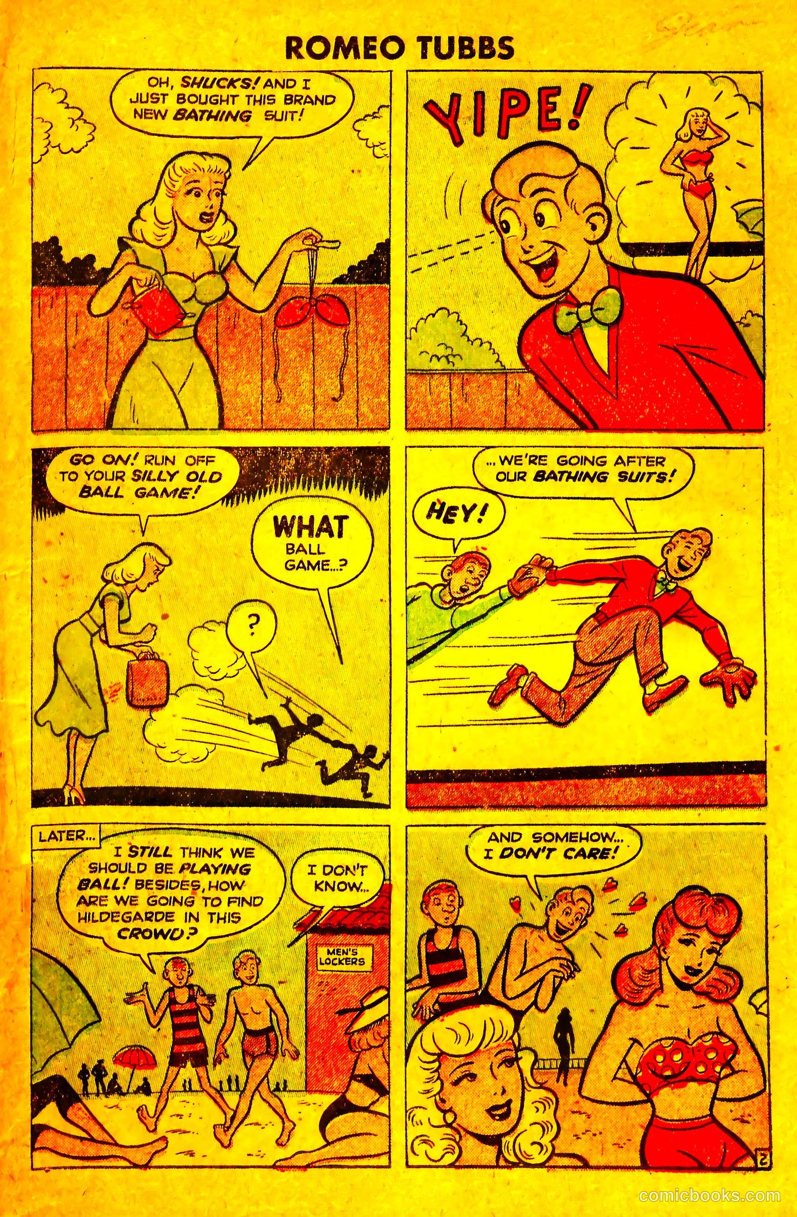 Romeo Tubbs #27 (1952) — page 3 of 35