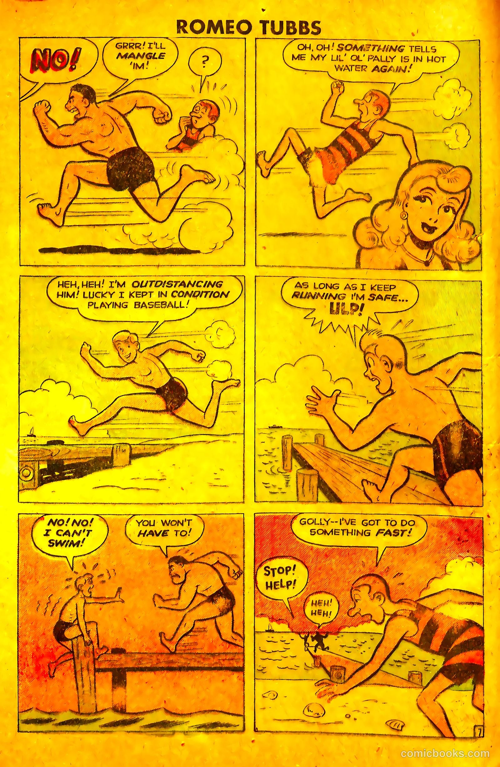 Romeo Tubbs #27 (1952) — page 8 of 35