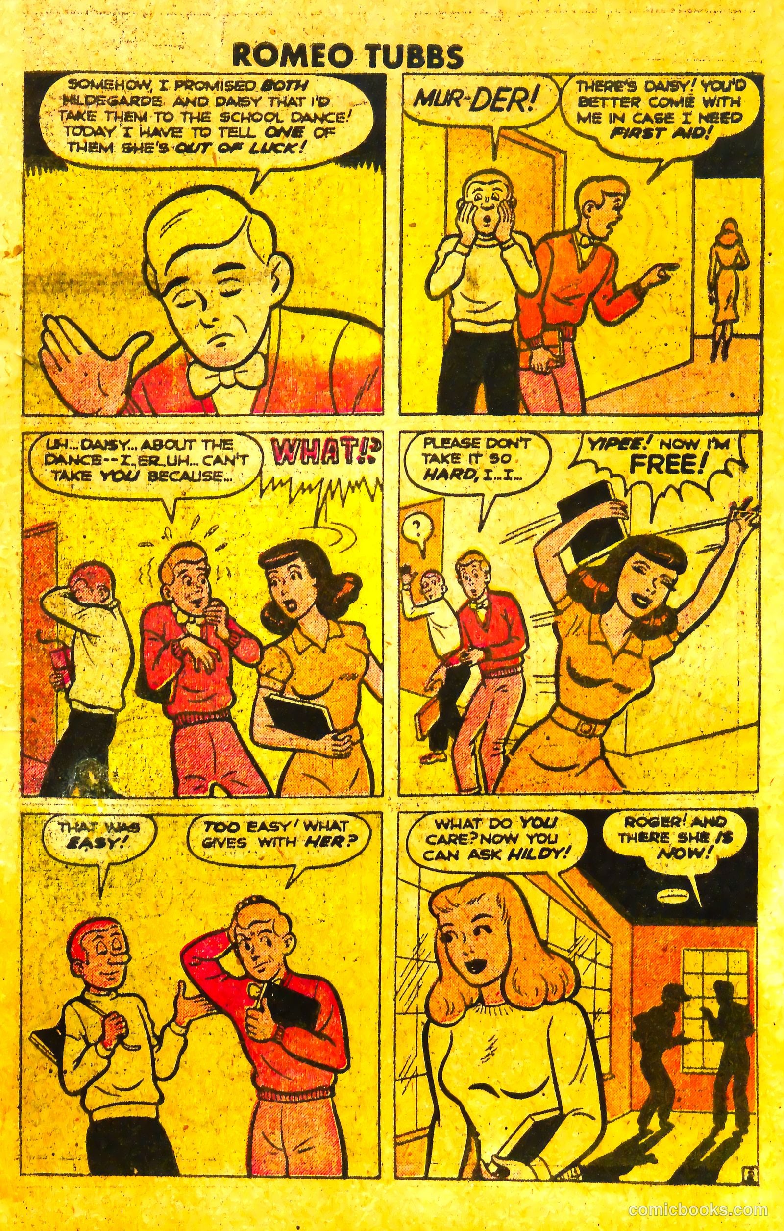 Romeo Tubbs #27 (1952) — page 11 of 35
