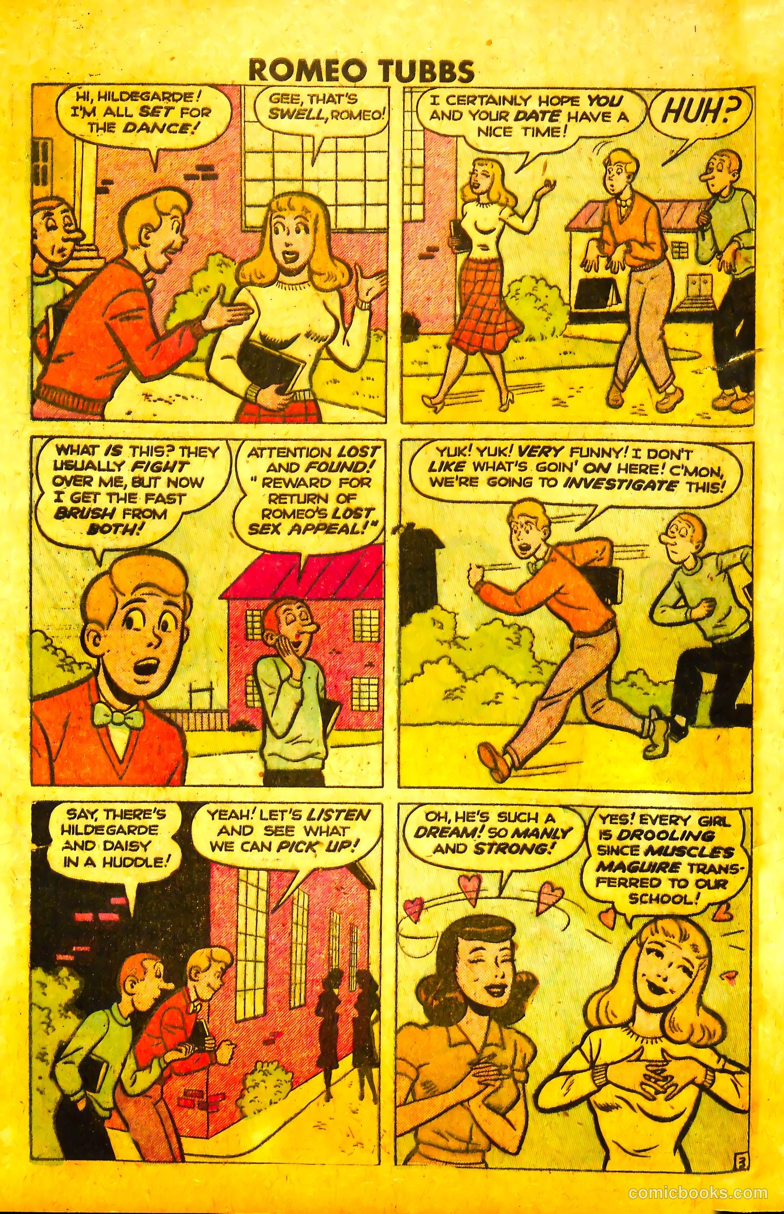 Romeo Tubbs #27 (1952) — page 12 of 35