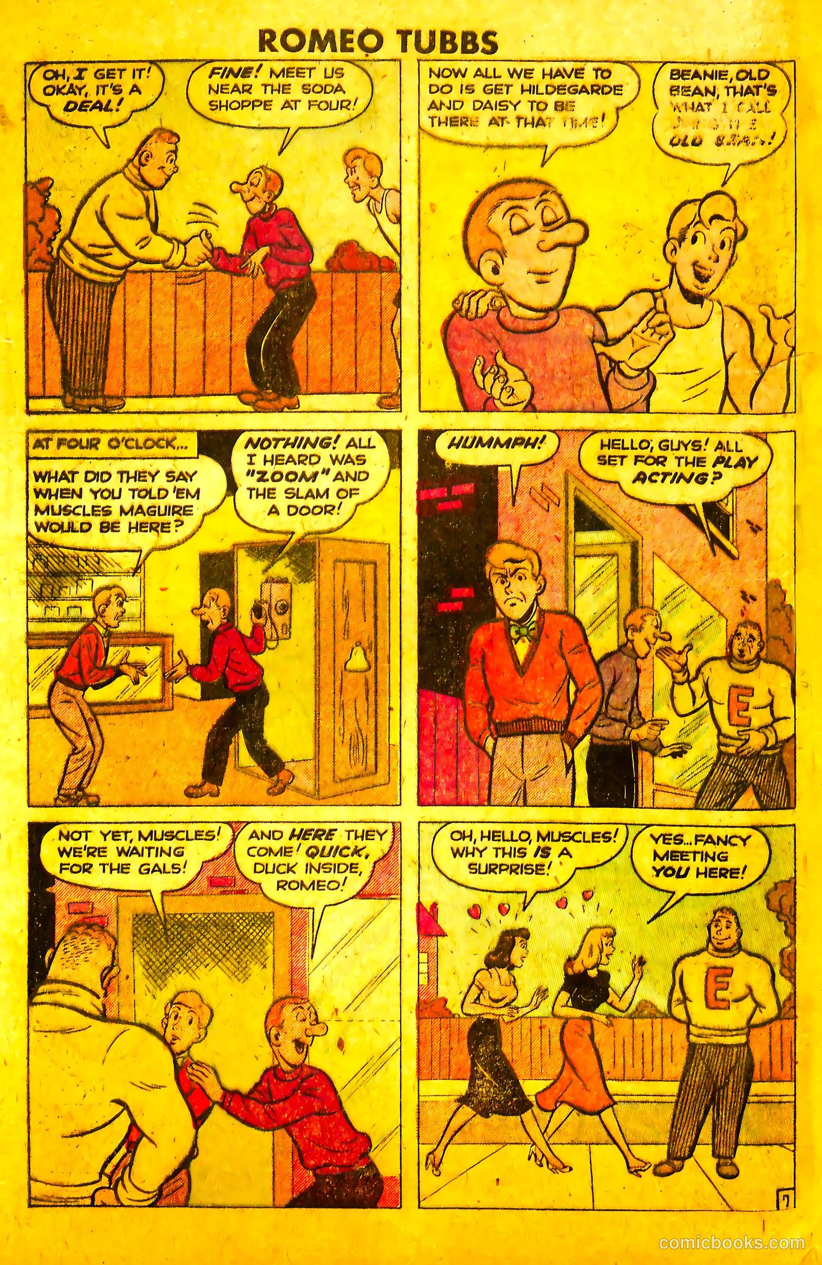 Romeo Tubbs #27 (1952) — page 16 of 35