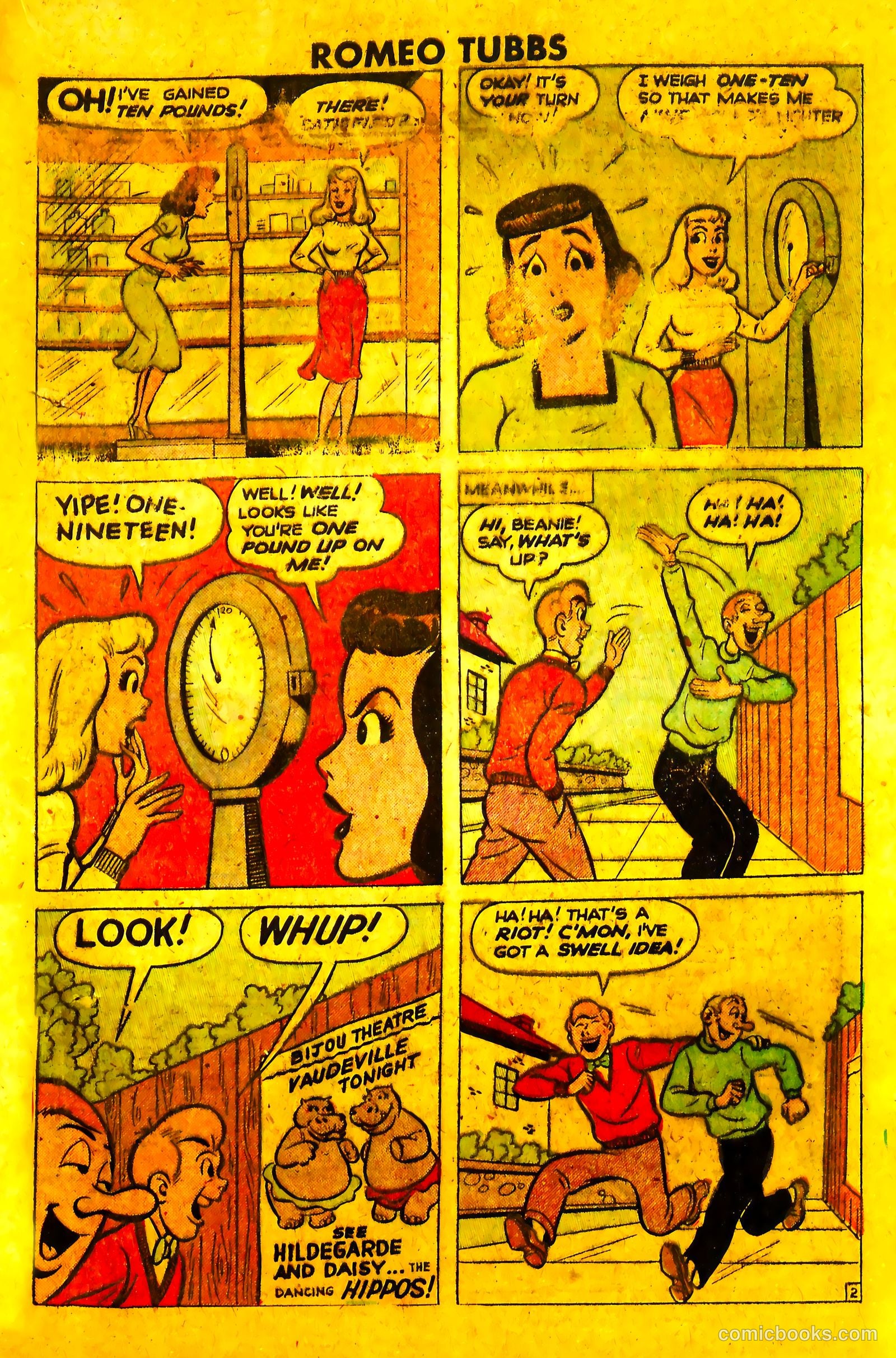 Romeo Tubbs #27 (1952) — page 20 of 35