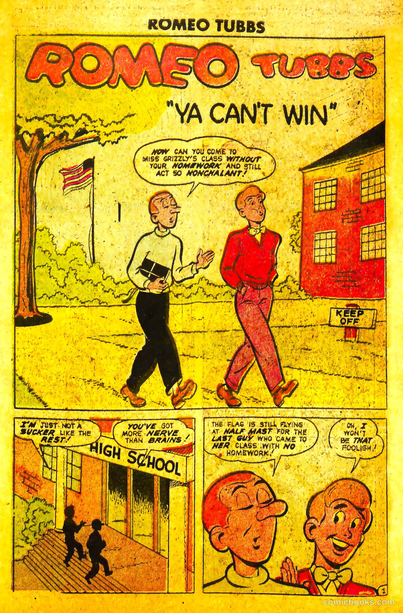 Romeo Tubbs #27 (1952) — page 25 of 35