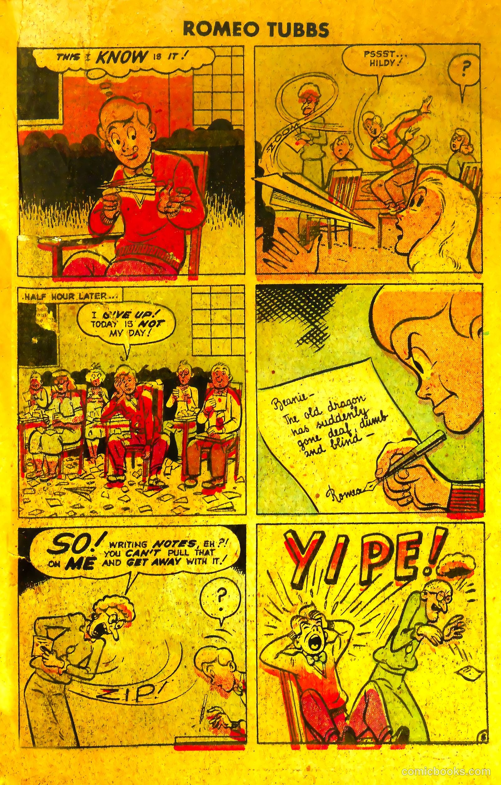 Romeo Tubbs #27 (1952) — page 30 of 35