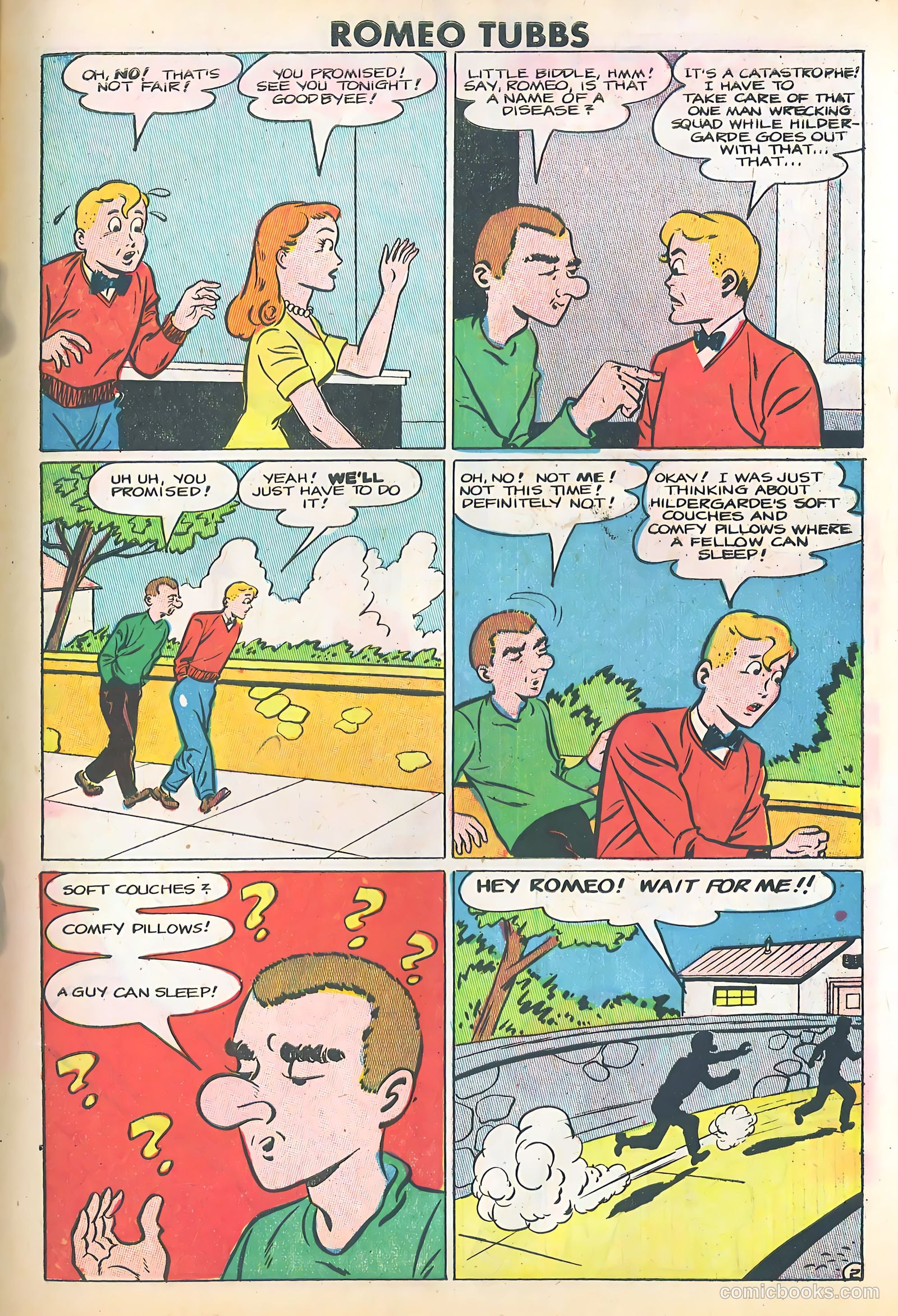 Romeo Tubbs #28 (1950) — page 3 of 36