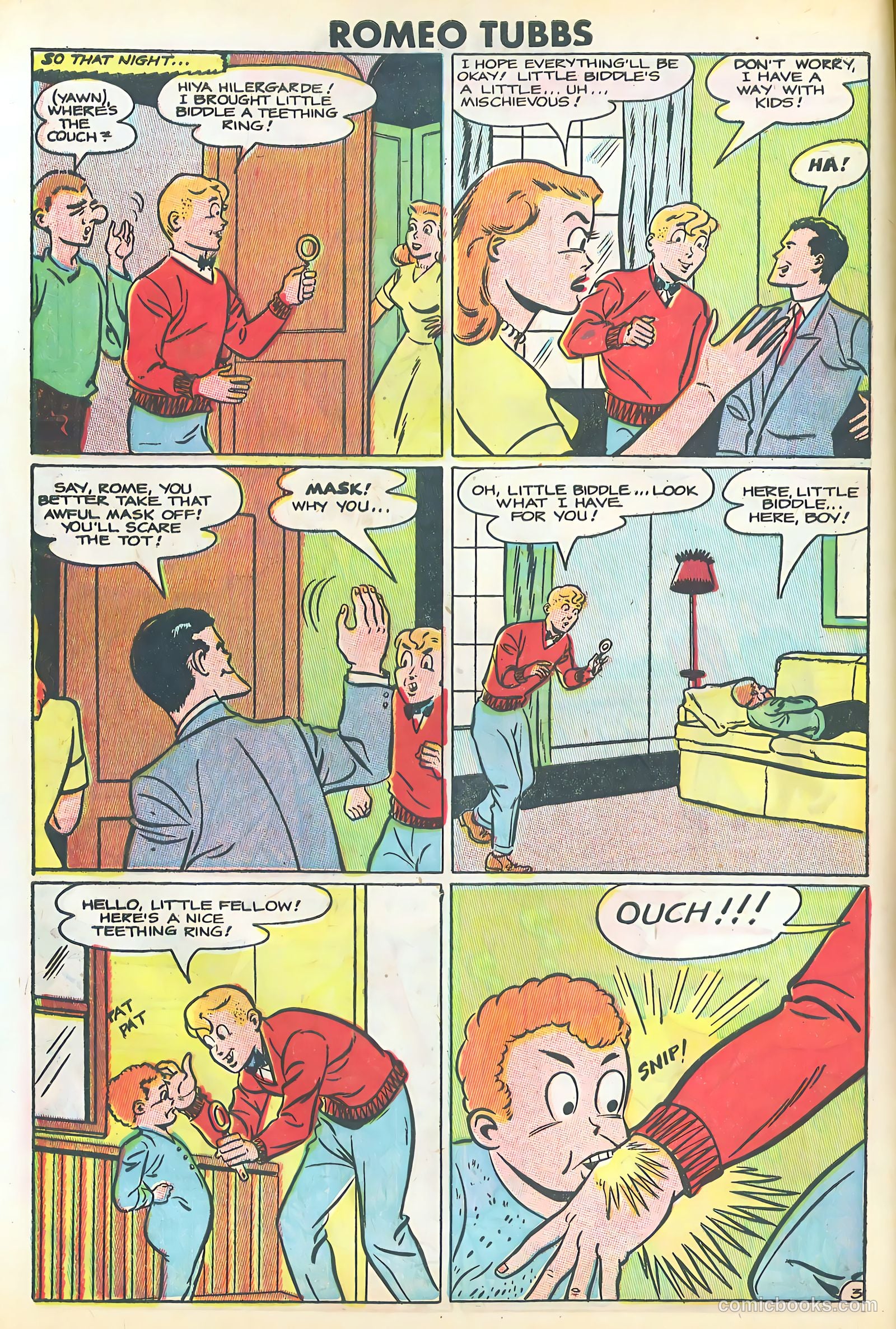 Romeo Tubbs #28 (1950) — page 4 of 36