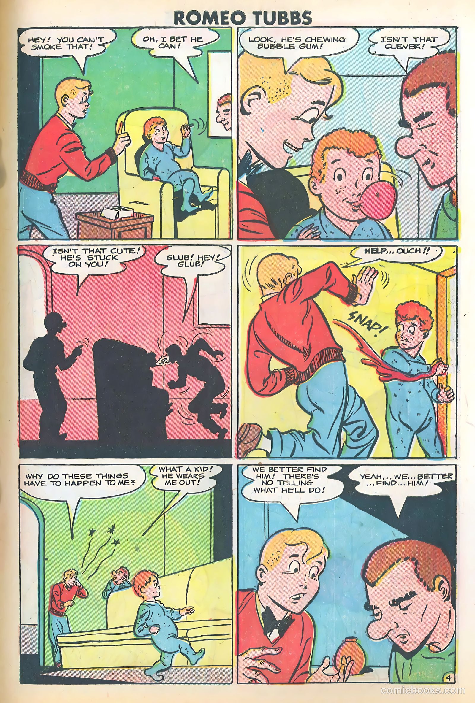 Romeo Tubbs #28 (1950) — page 5 of 36