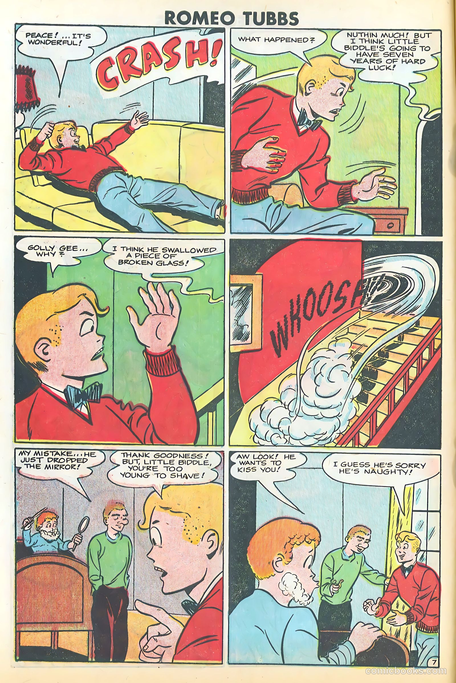 Romeo Tubbs #28 (1950) — page 8 of 36