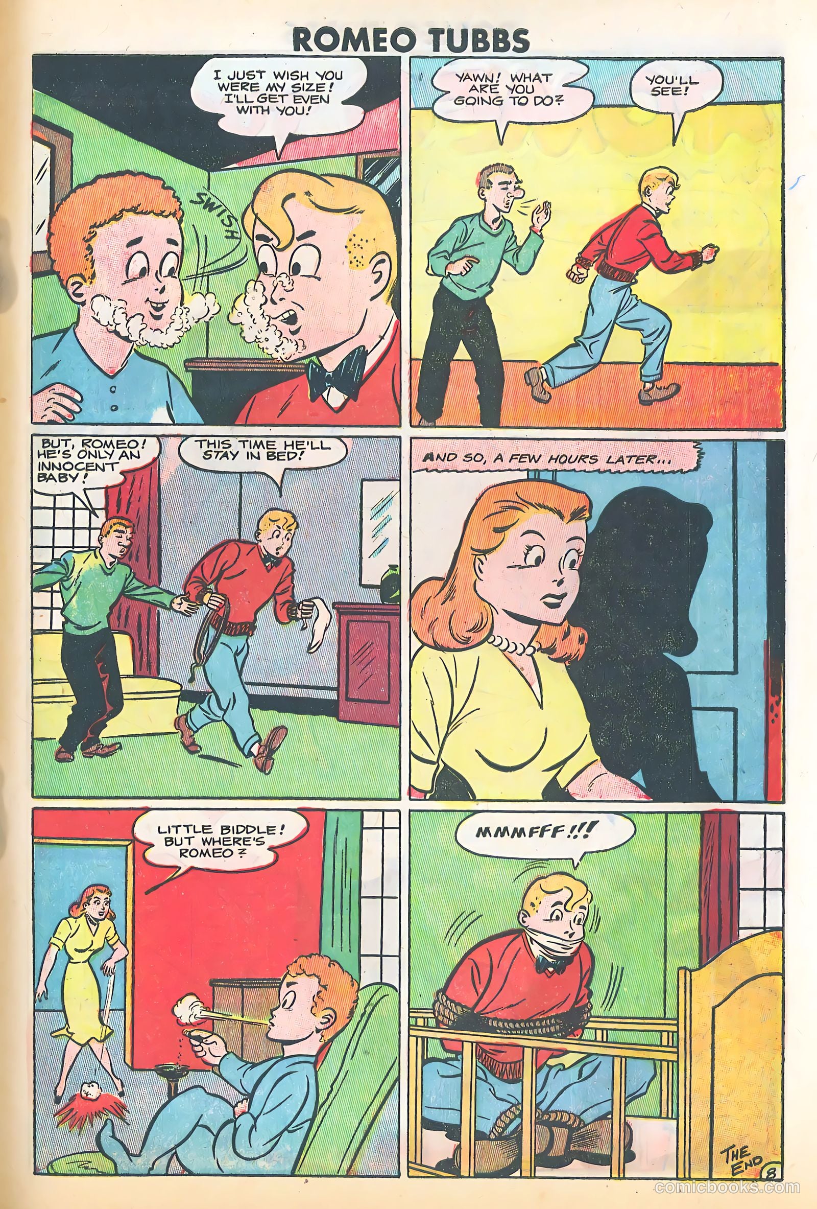 Romeo Tubbs #28 (1950) — page 9 of 36