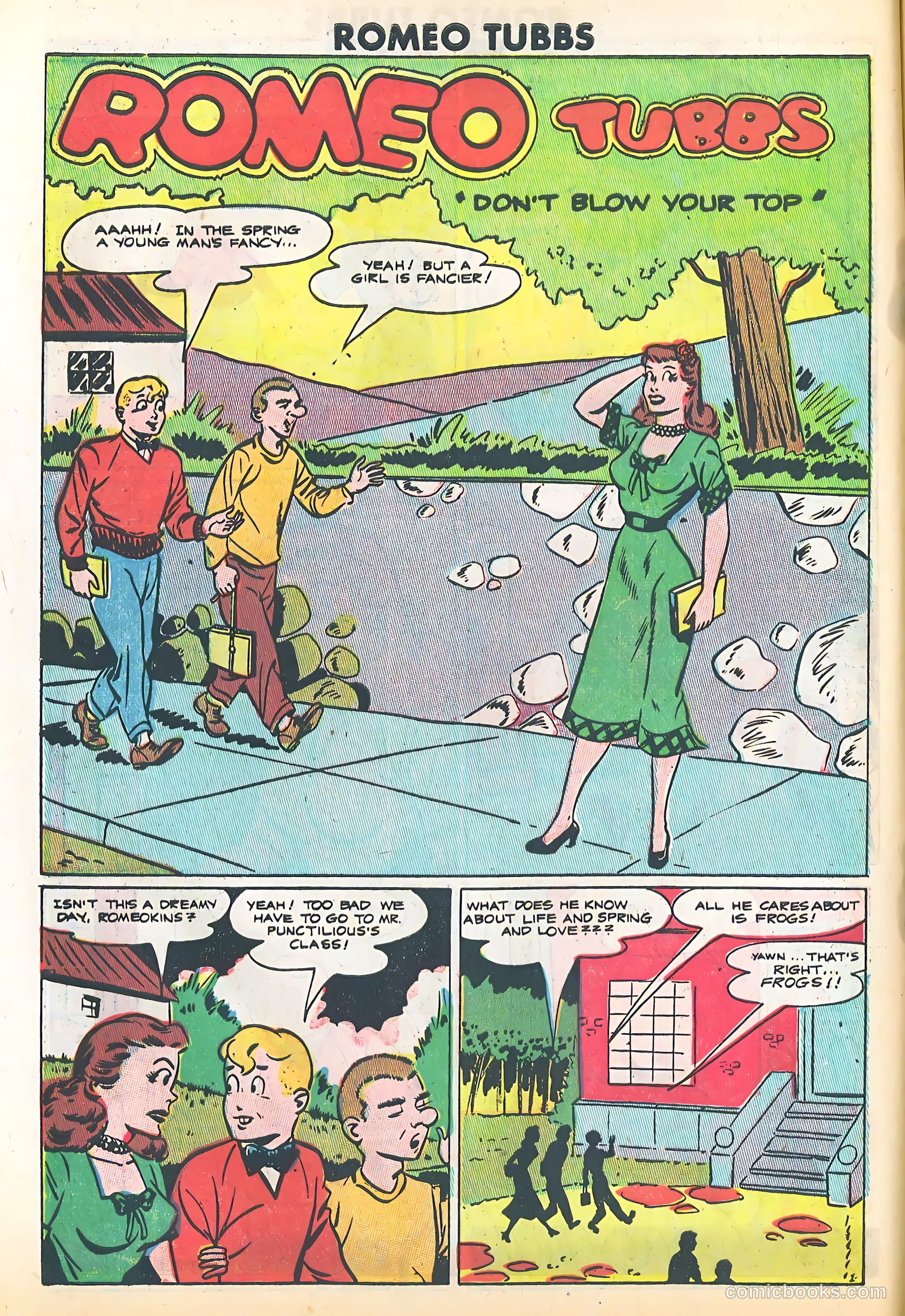 Romeo Tubbs #28 (1950) — page 10 of 36