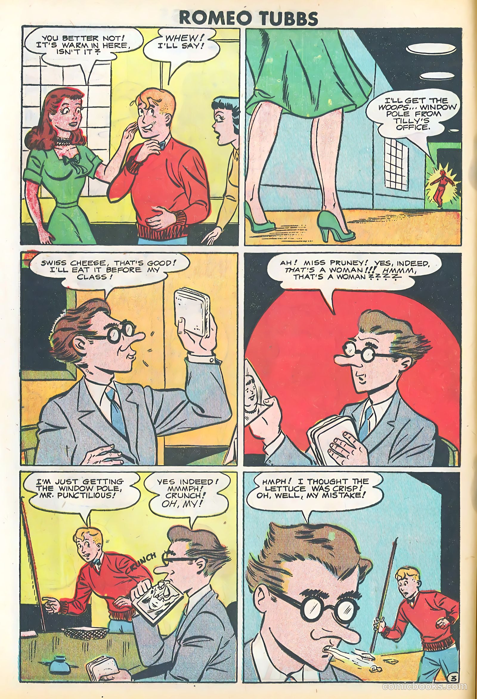 Romeo Tubbs #28 (1950) — page 12 of 36