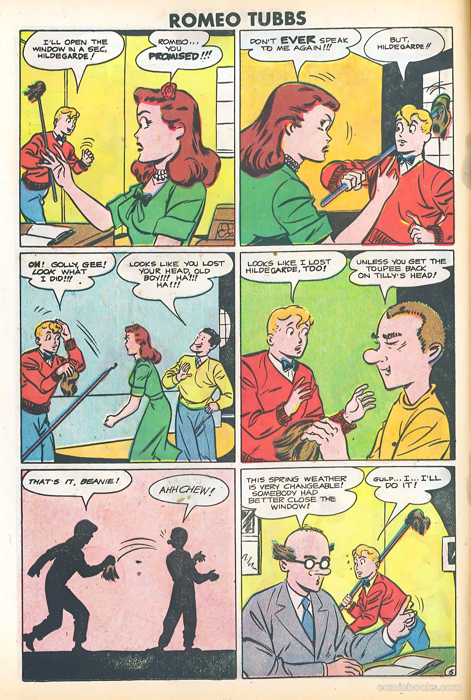 Romeo Tubbs #28 (1950) — page 14 of 36