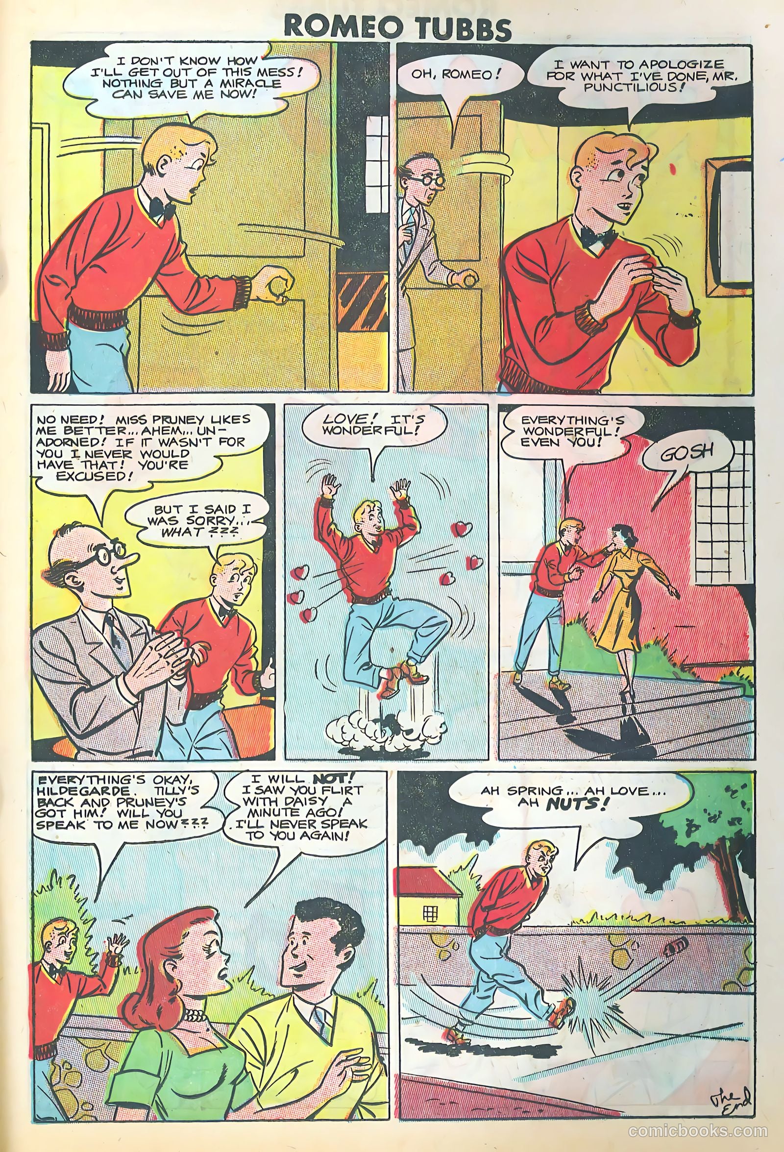 Romeo Tubbs #28 (1950) — page 17 of 36