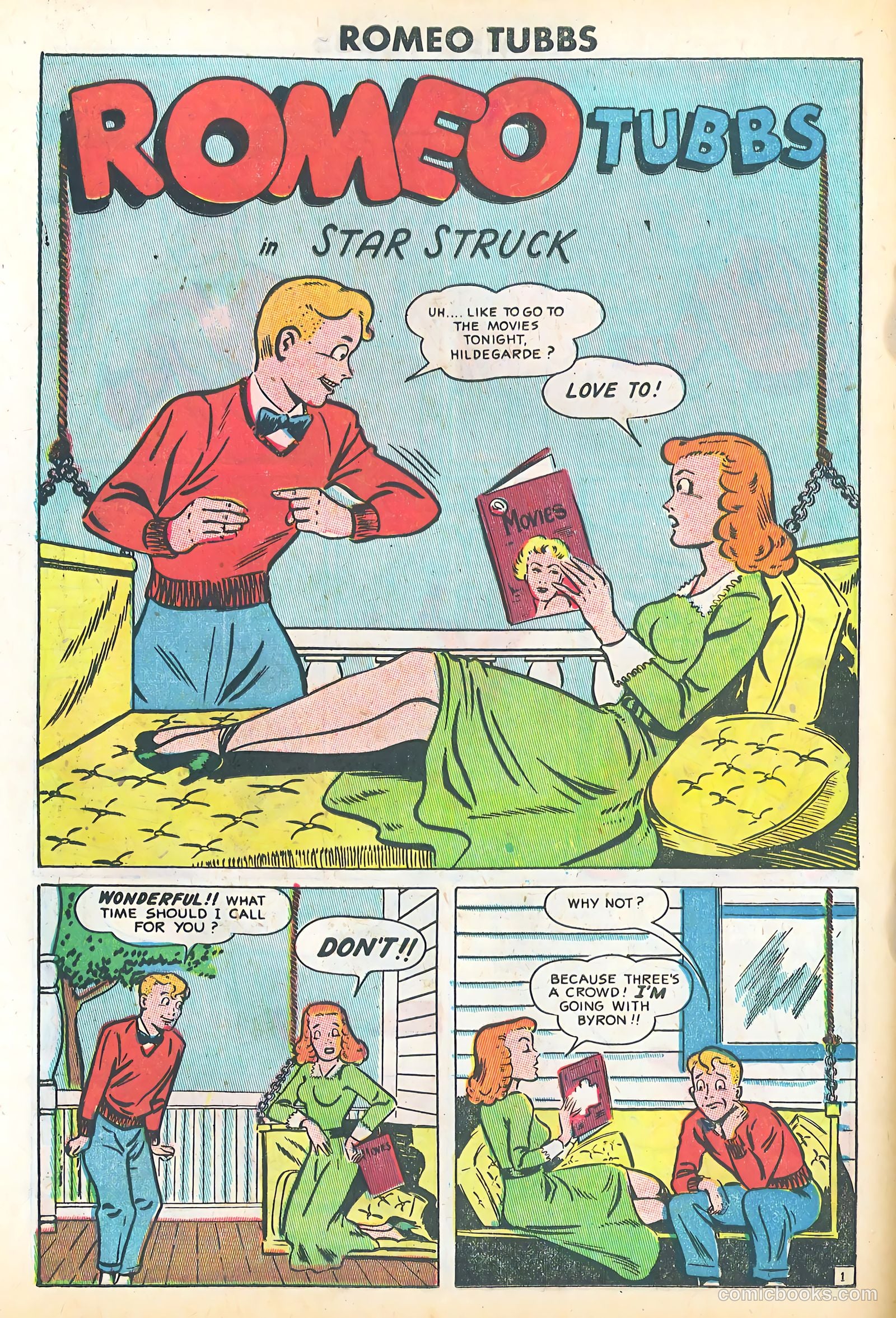 Romeo Tubbs #28 (1950) — page 18 of 36