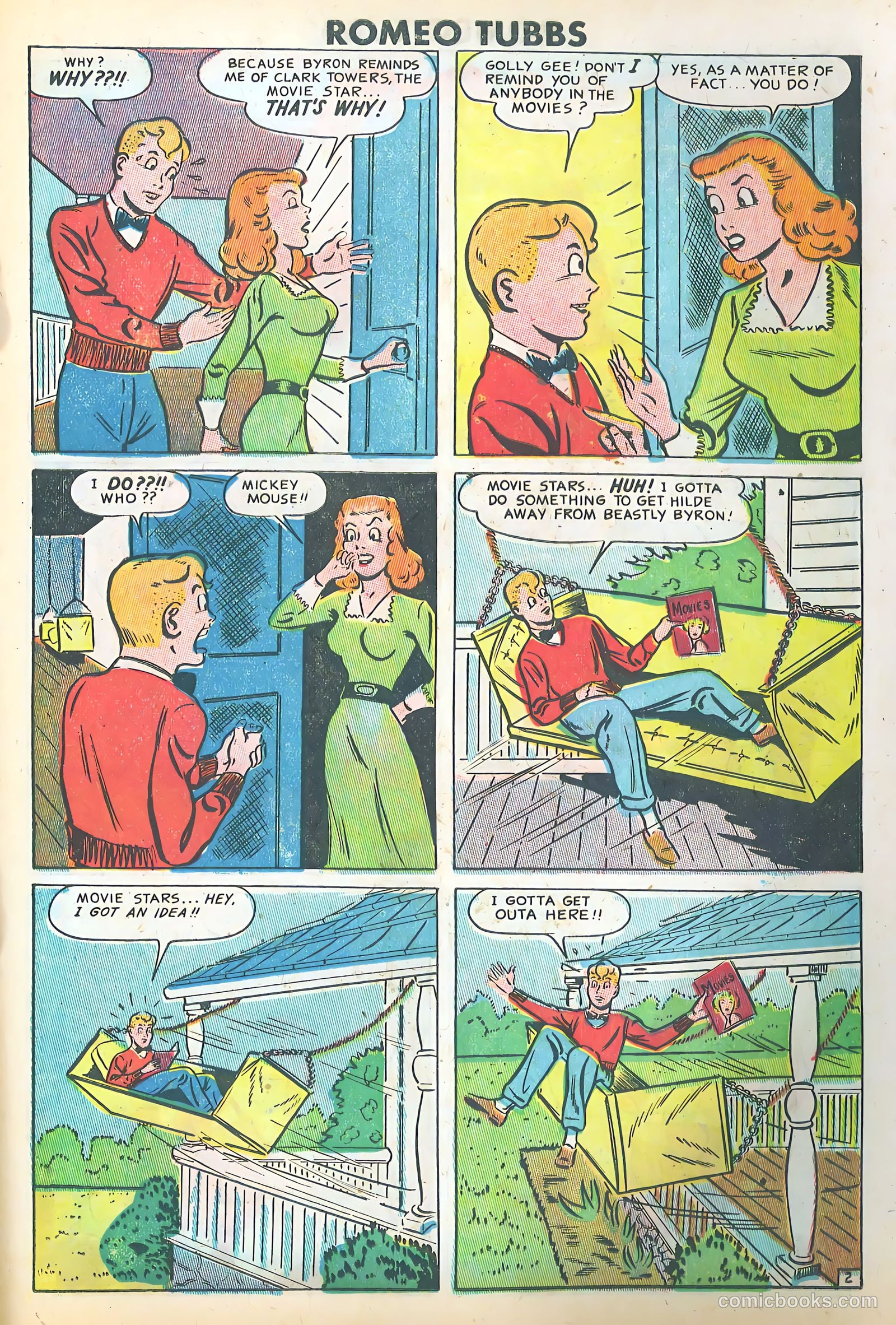 Romeo Tubbs #28 (1950) — page 19 of 36