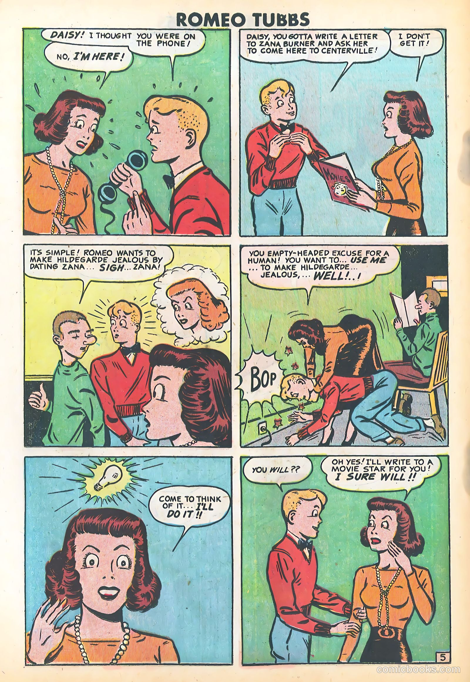 Romeo Tubbs #28 (1950) — page 22 of 36