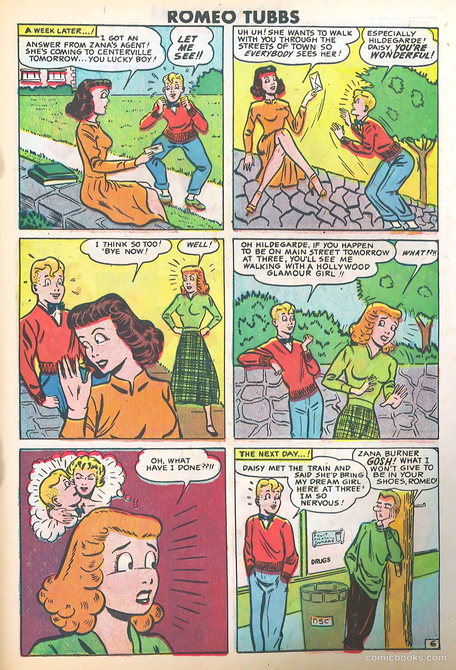 Romeo Tubbs #28 (1950) — page 23 of 36