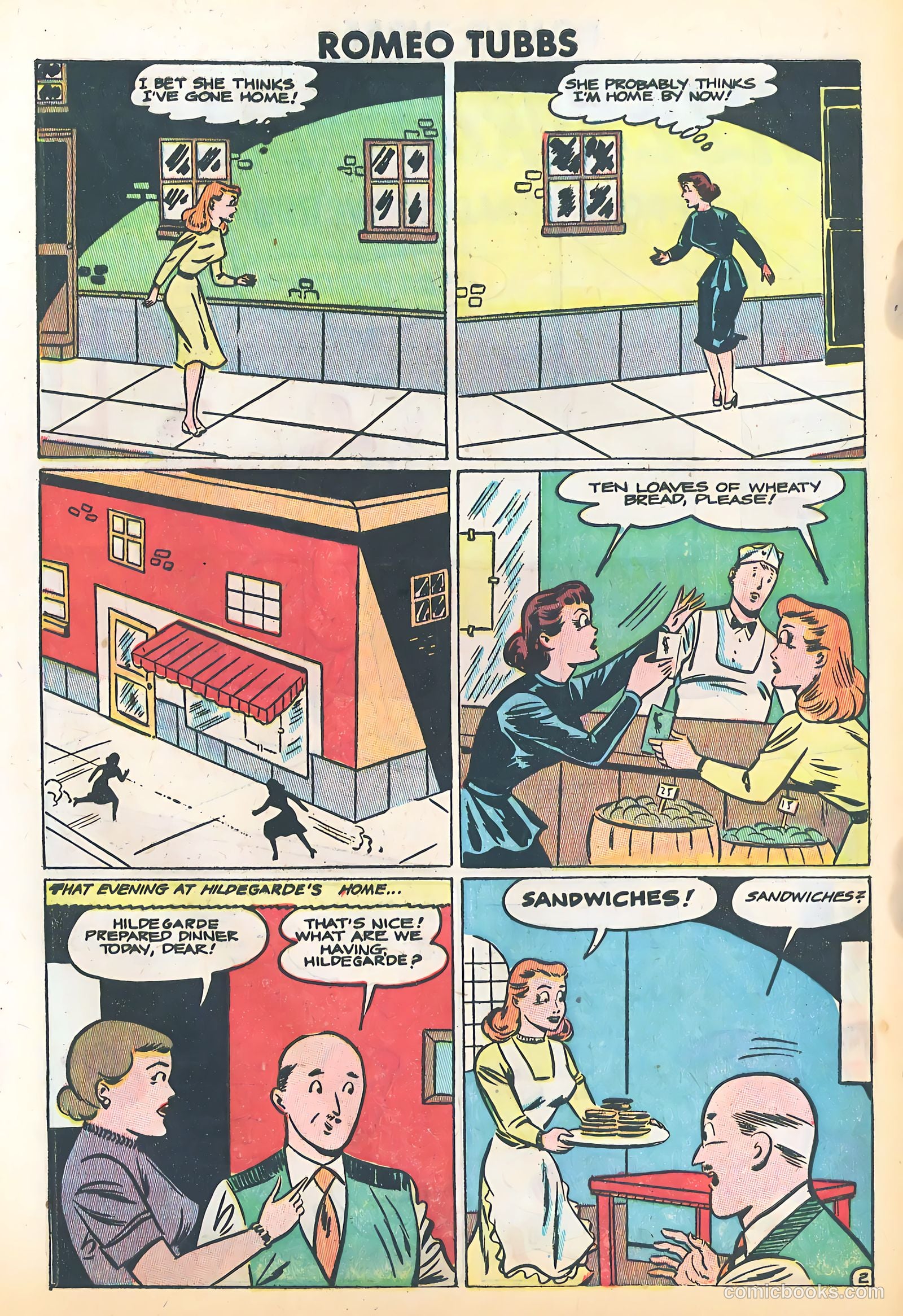 Romeo Tubbs #28 (1950) — page 28 of 36