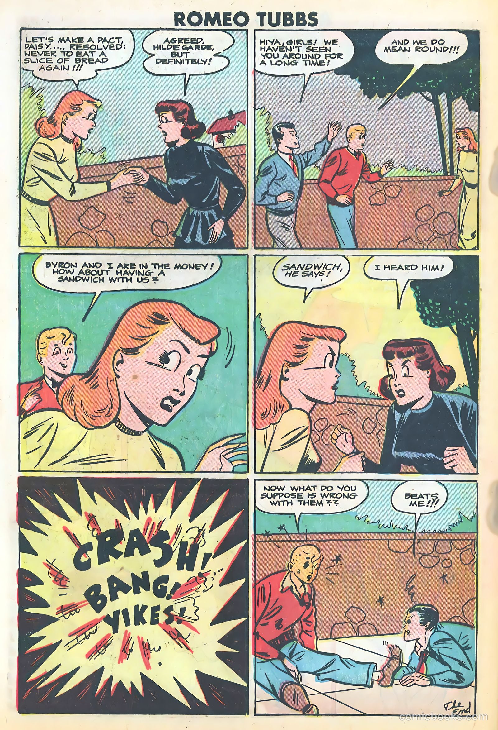 Romeo Tubbs #28 (1950) — page 32 of 36