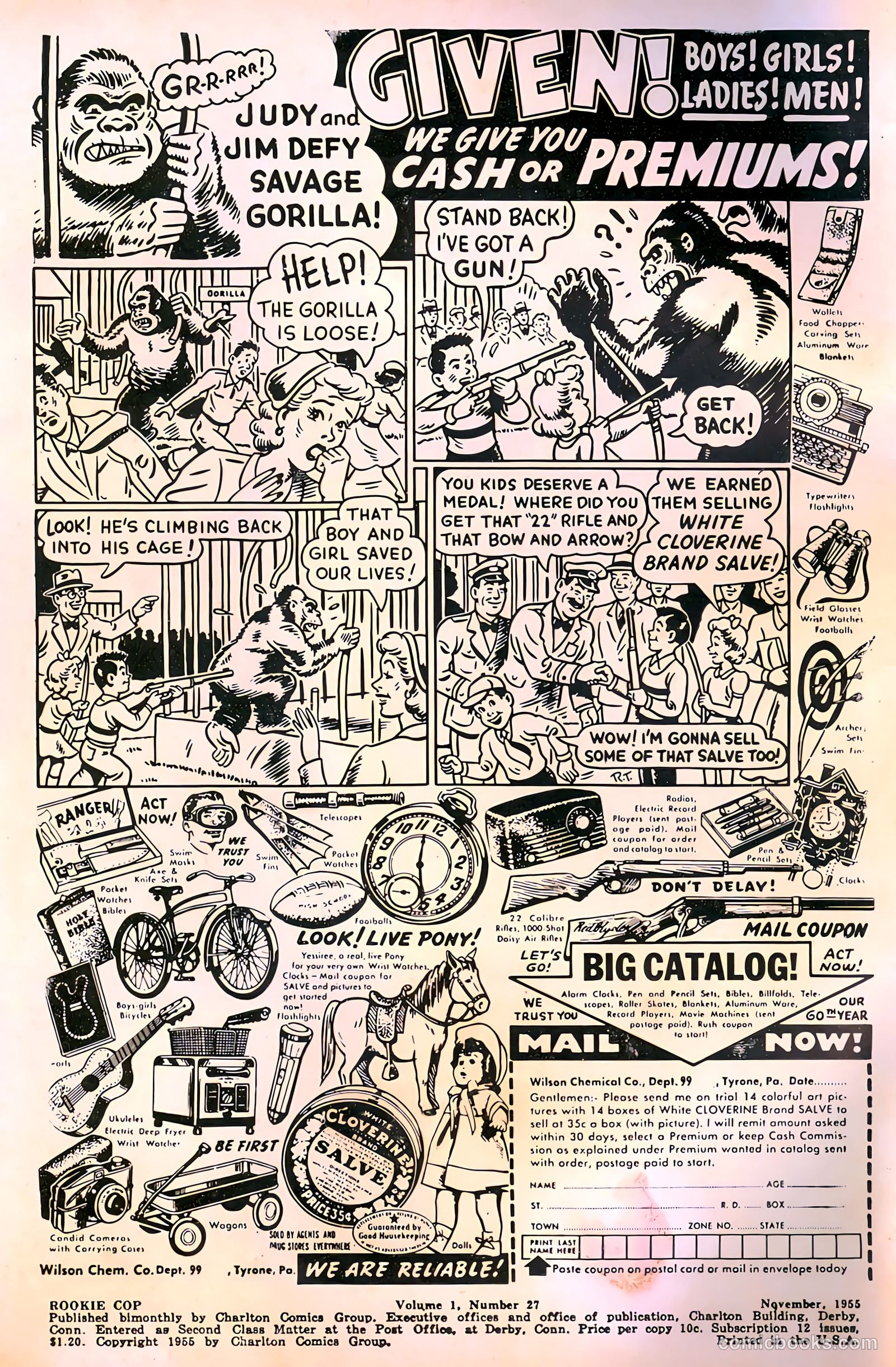 Rookie Cop #27 (1955) — page 2 of 36