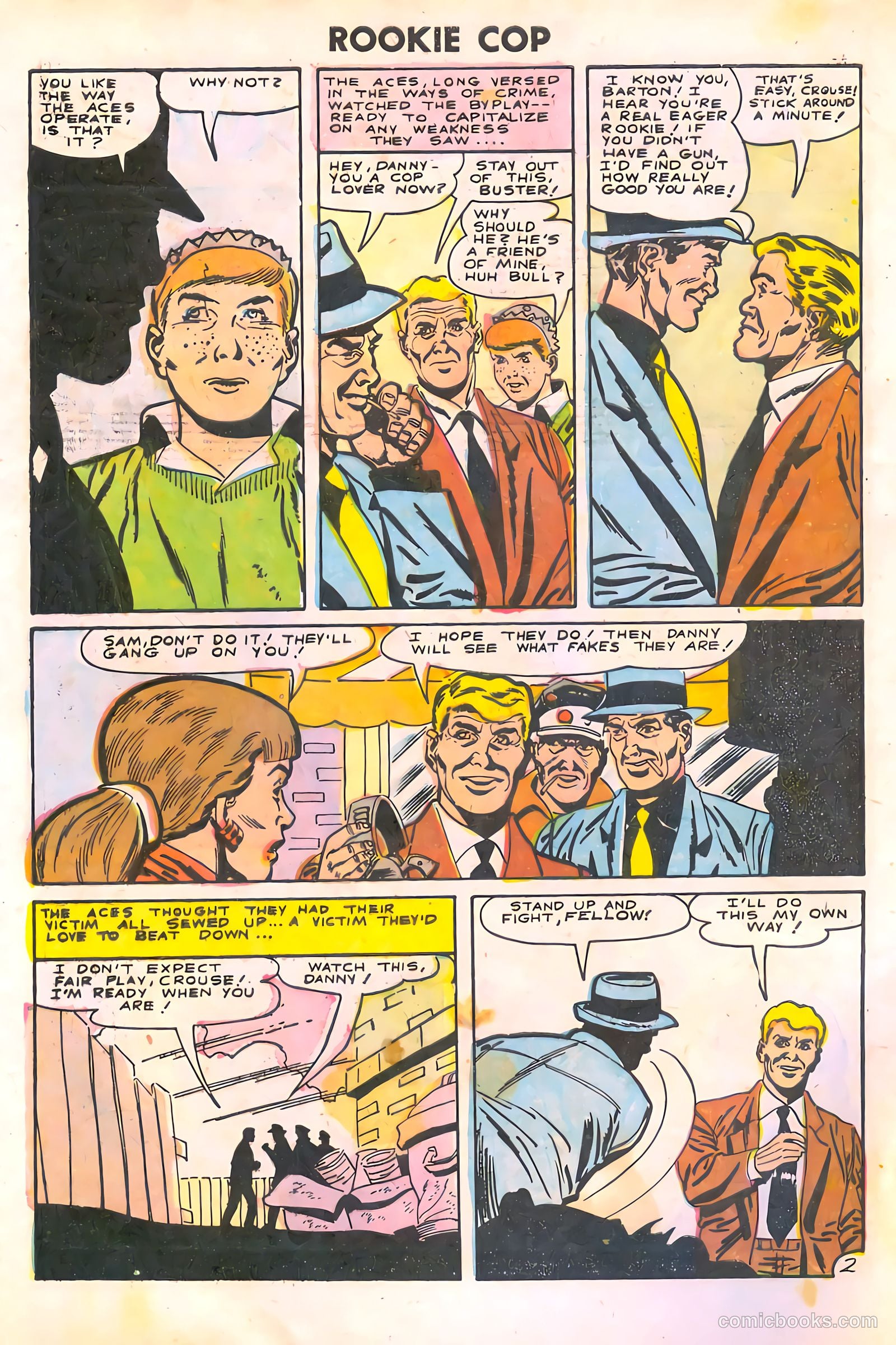 Rookie Cop #27 (1955) — page 4 of 36
