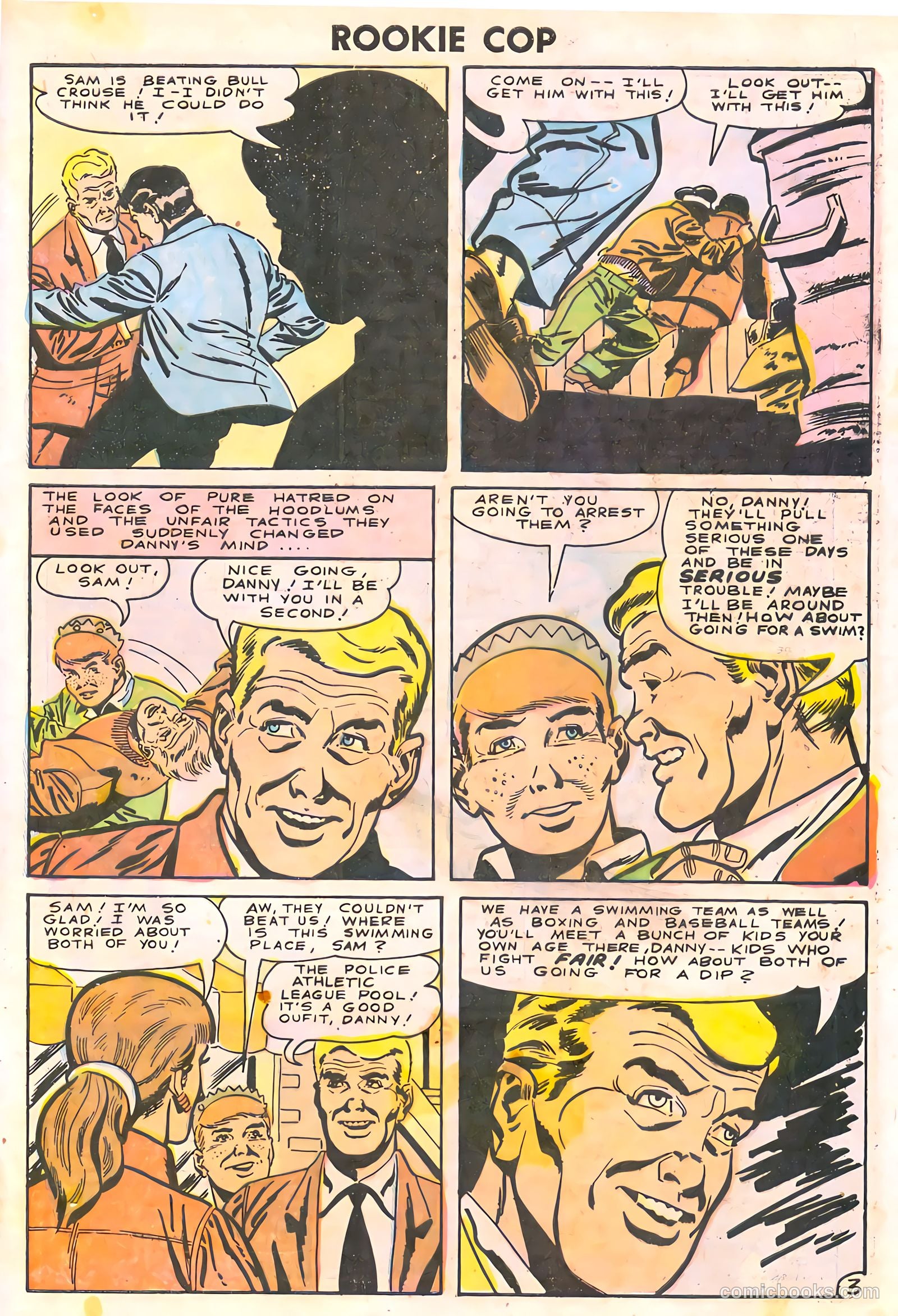Rookie Cop #27 (1955) — page 5 of 36