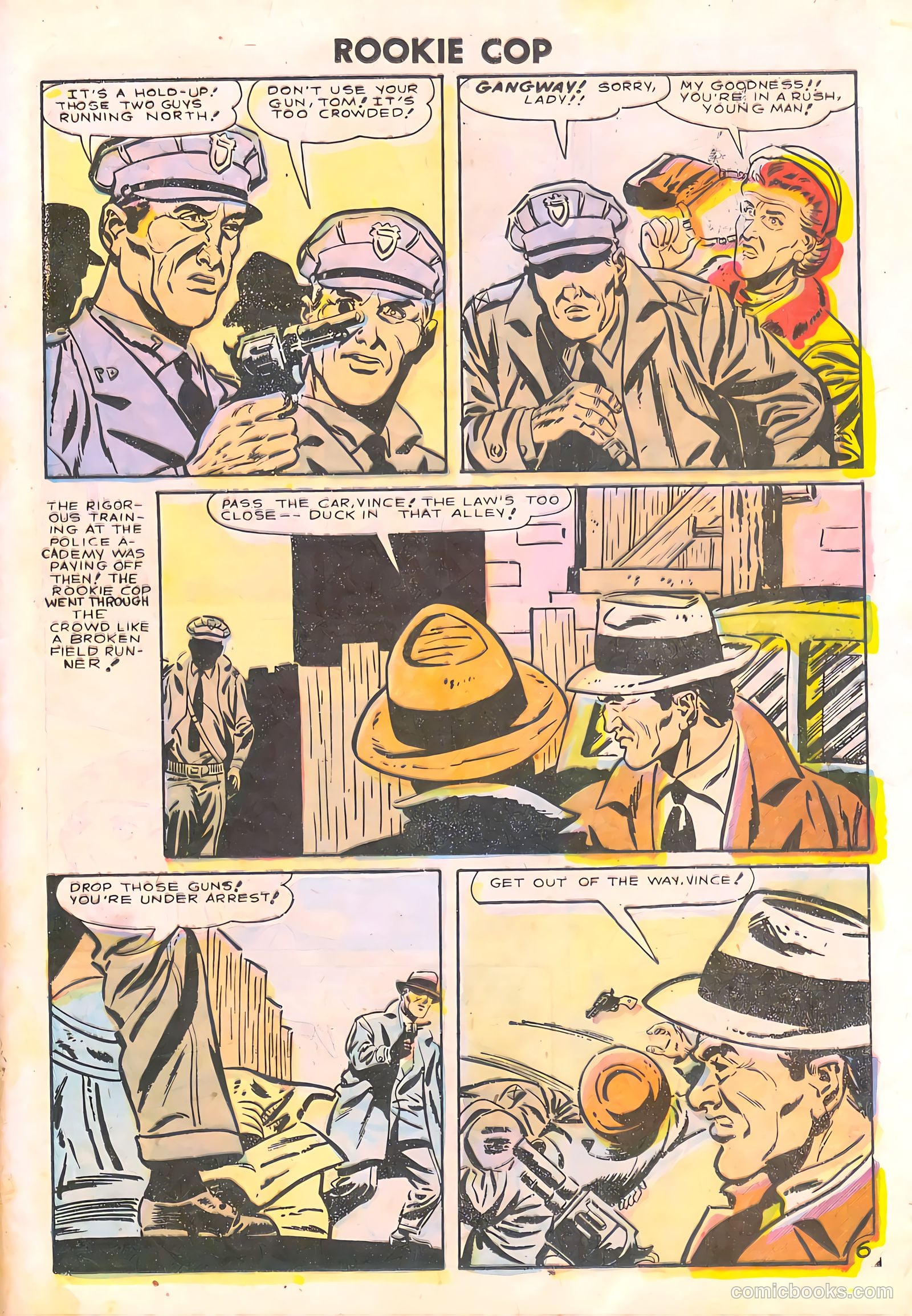 Rookie Cop #27 (1955) — page 25 of 36