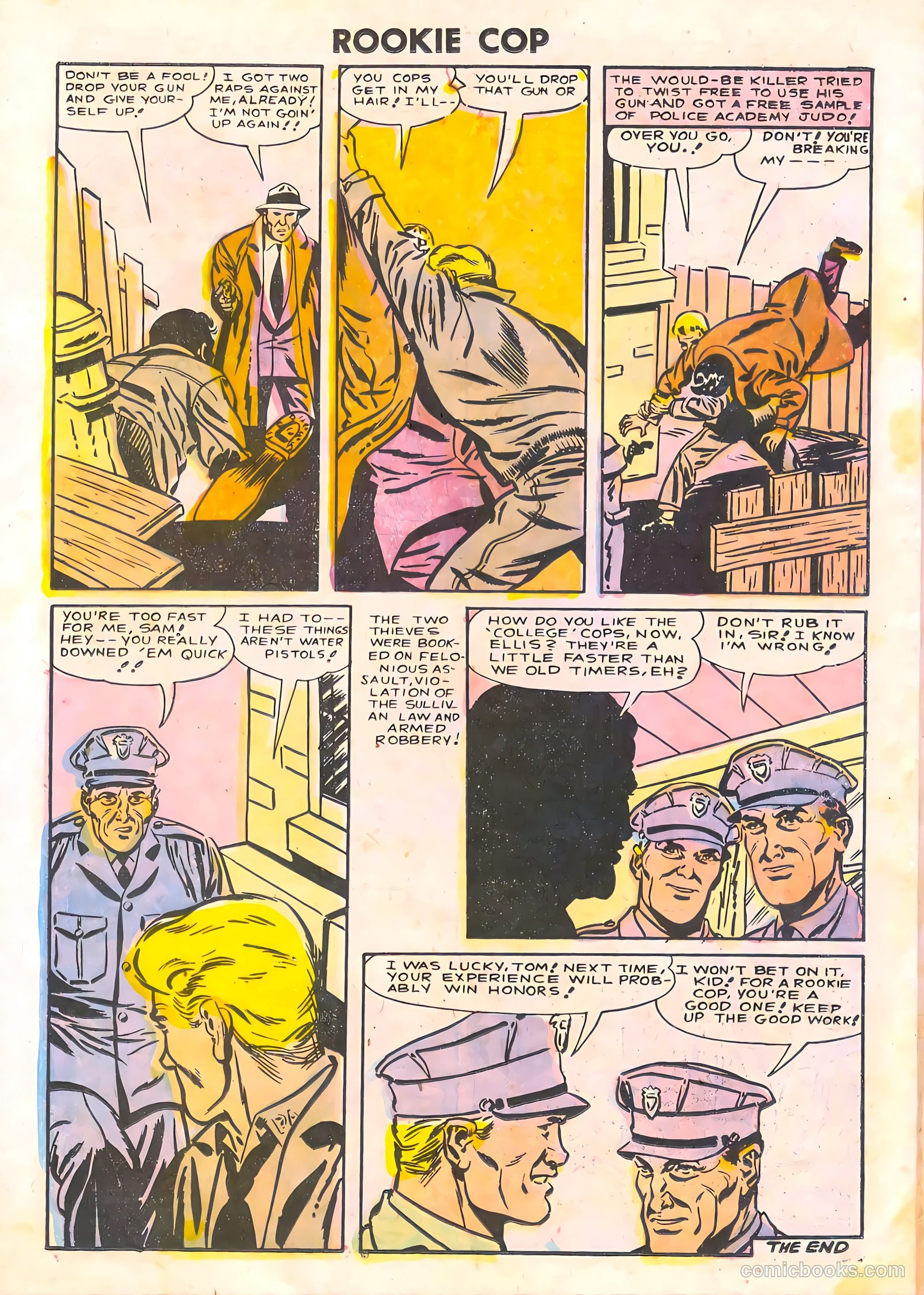 Rookie Cop #27 (1955) — page 26 of 36