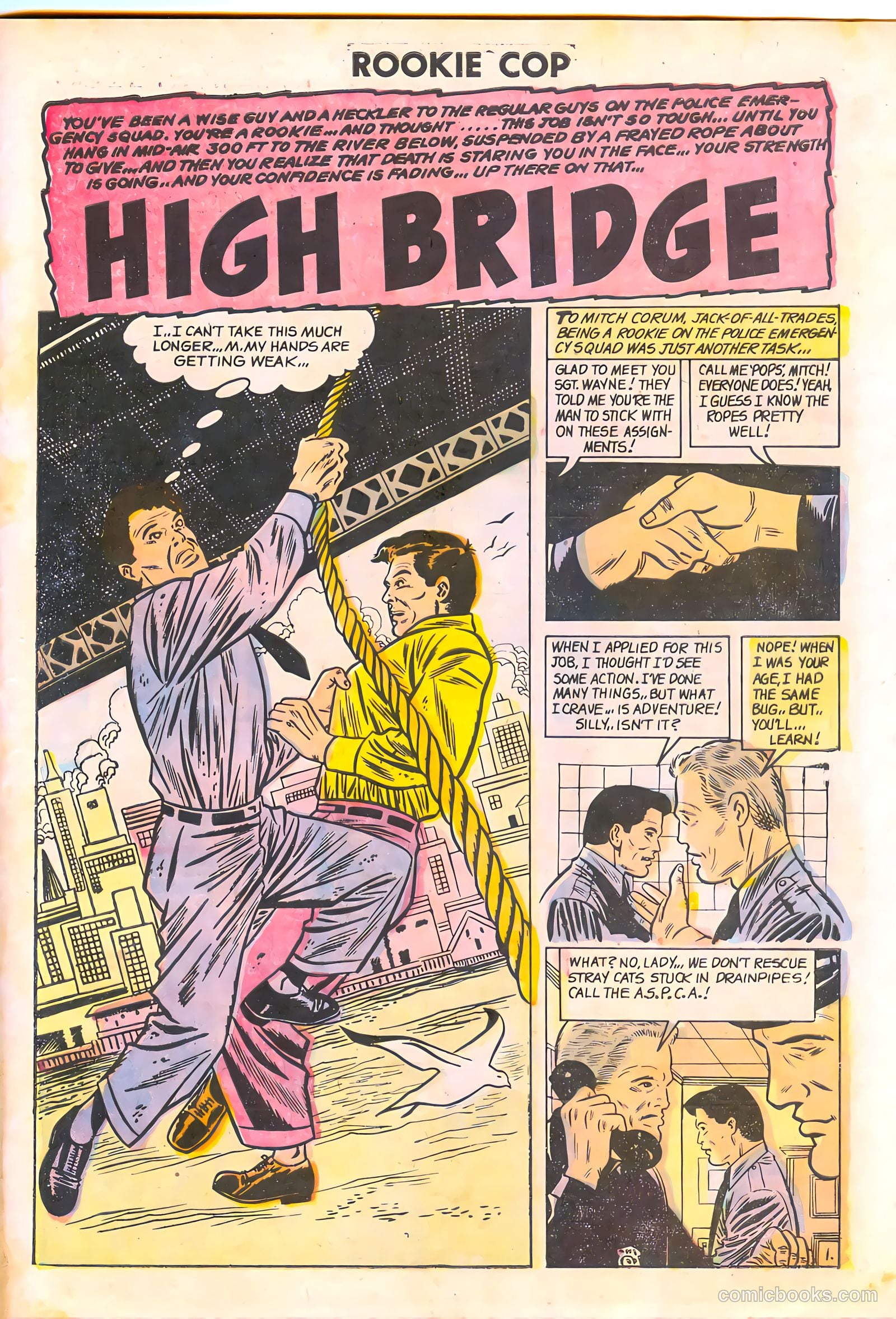 Rookie Cop #27 (1955) — page 27 of 36