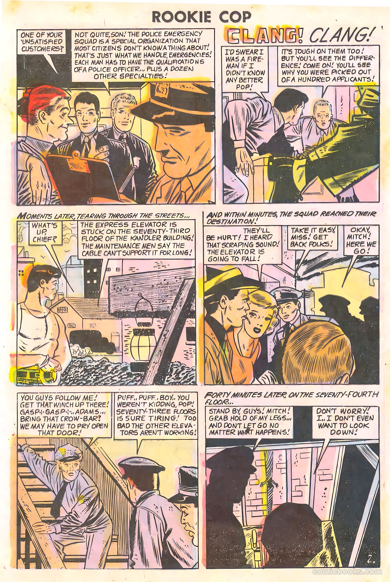 Rookie Cop #27 (1955) — page 28 of 36