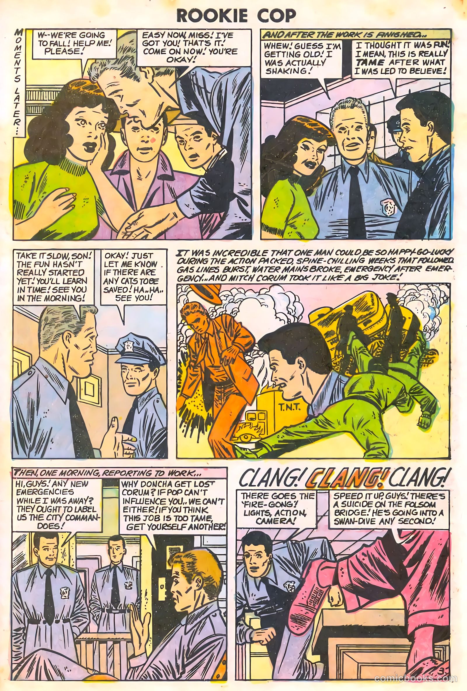 Rookie Cop #27 (1955) — page 29 of 36