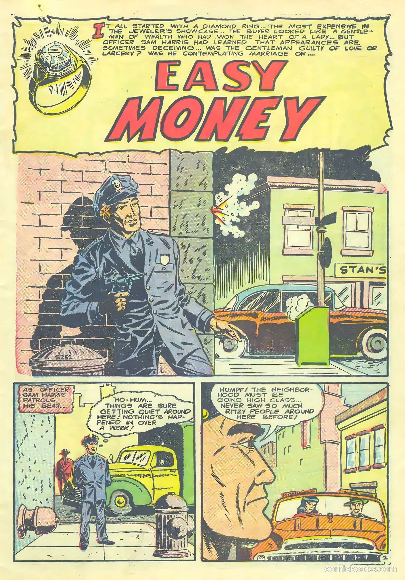 Rookie Cop #28 (1956) — page 3 of 36