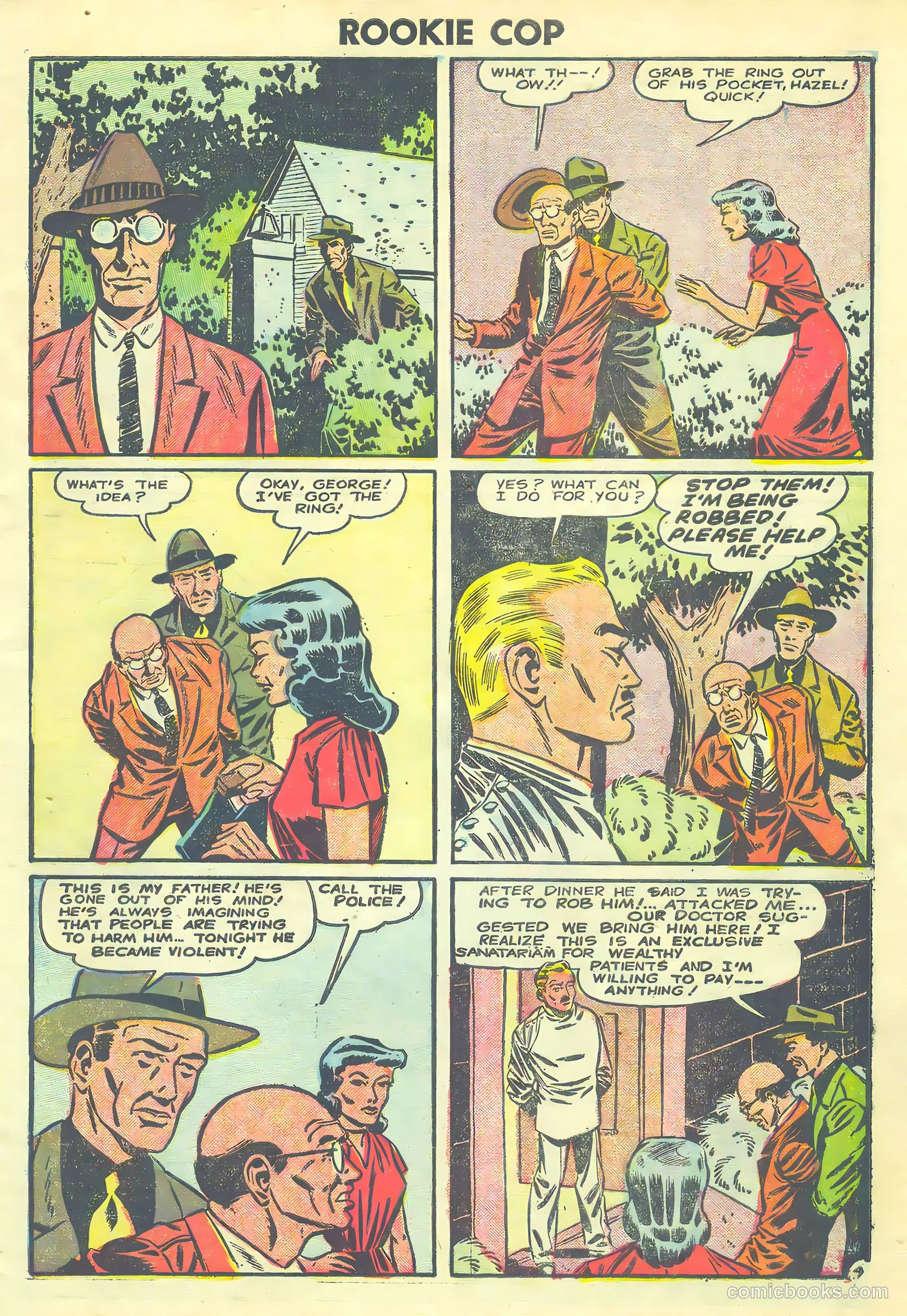 Rookie Cop #28 (1956) — page 7 of 36