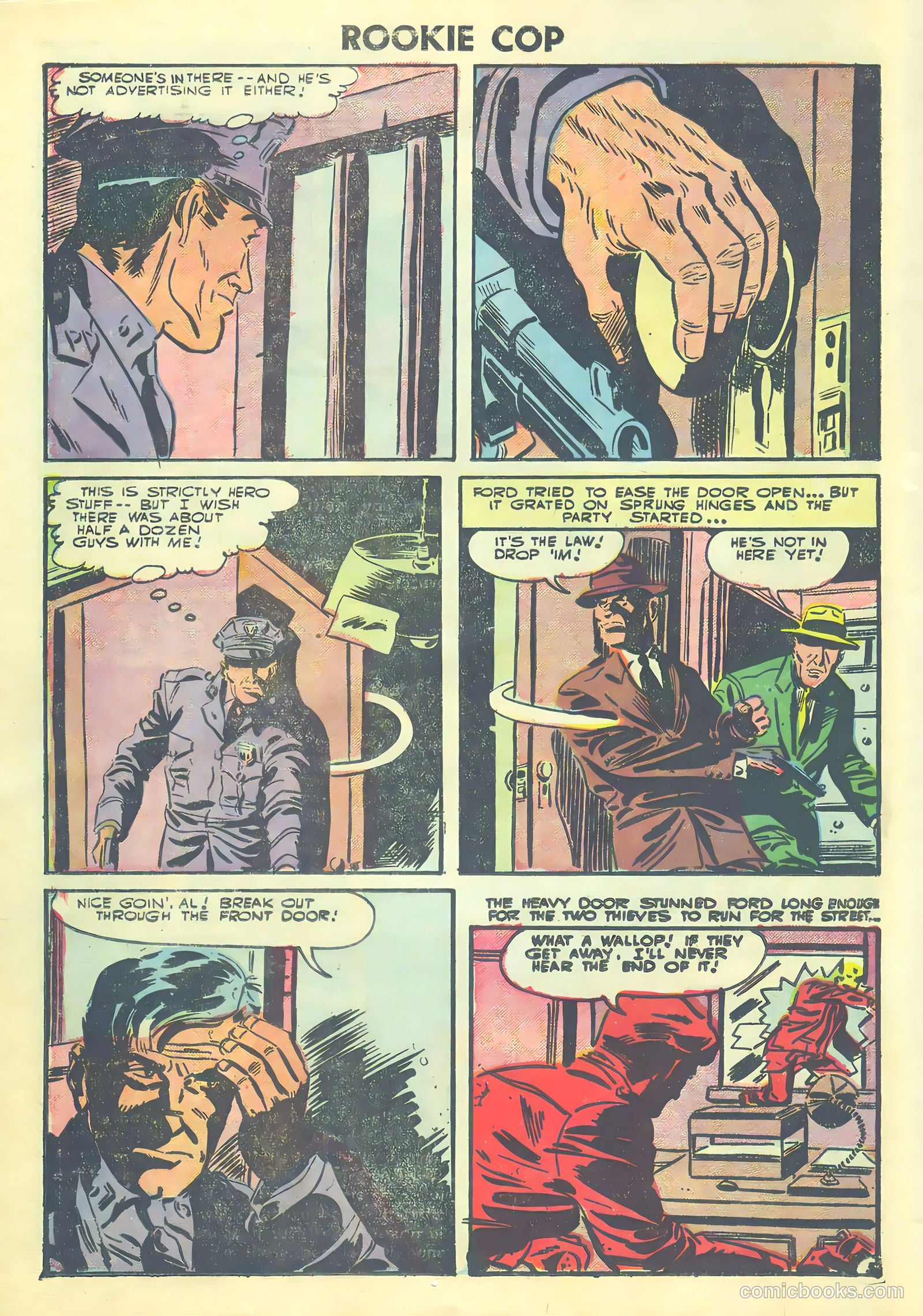 Rookie Cop #28 (1956) — page 14 of 36
