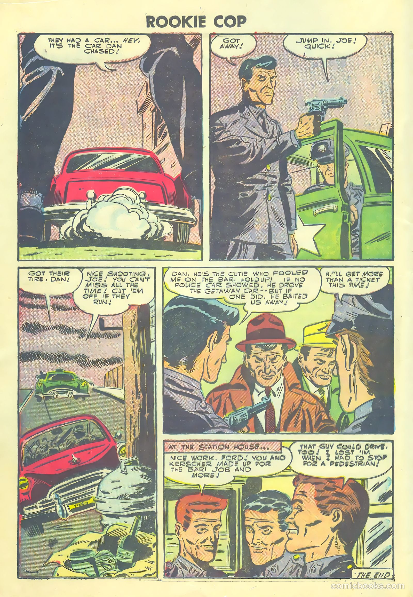 Rookie Cop #28 (1956) — page 16 of 36