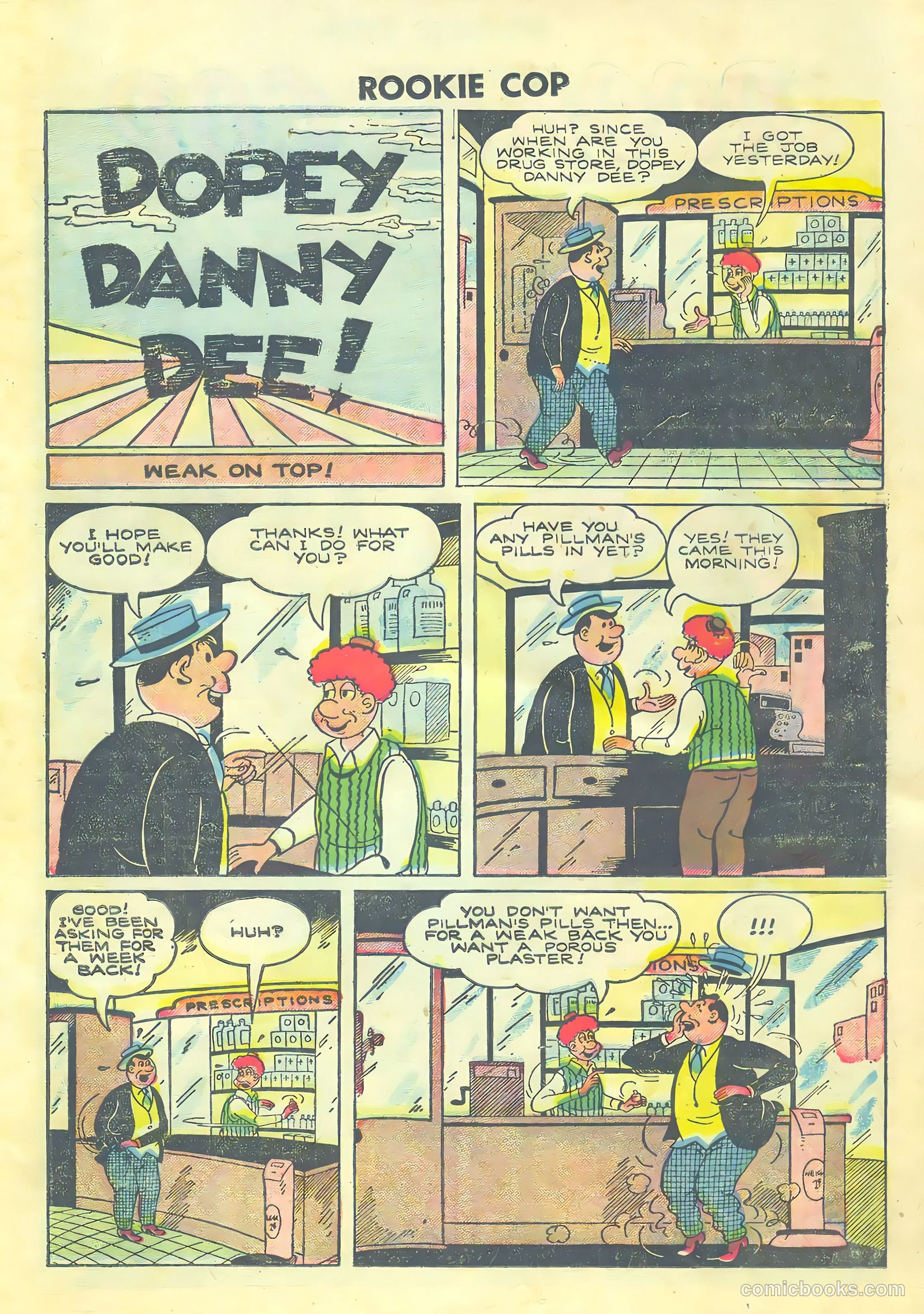 Rookie Cop #28 (1956) — page 19 of 36